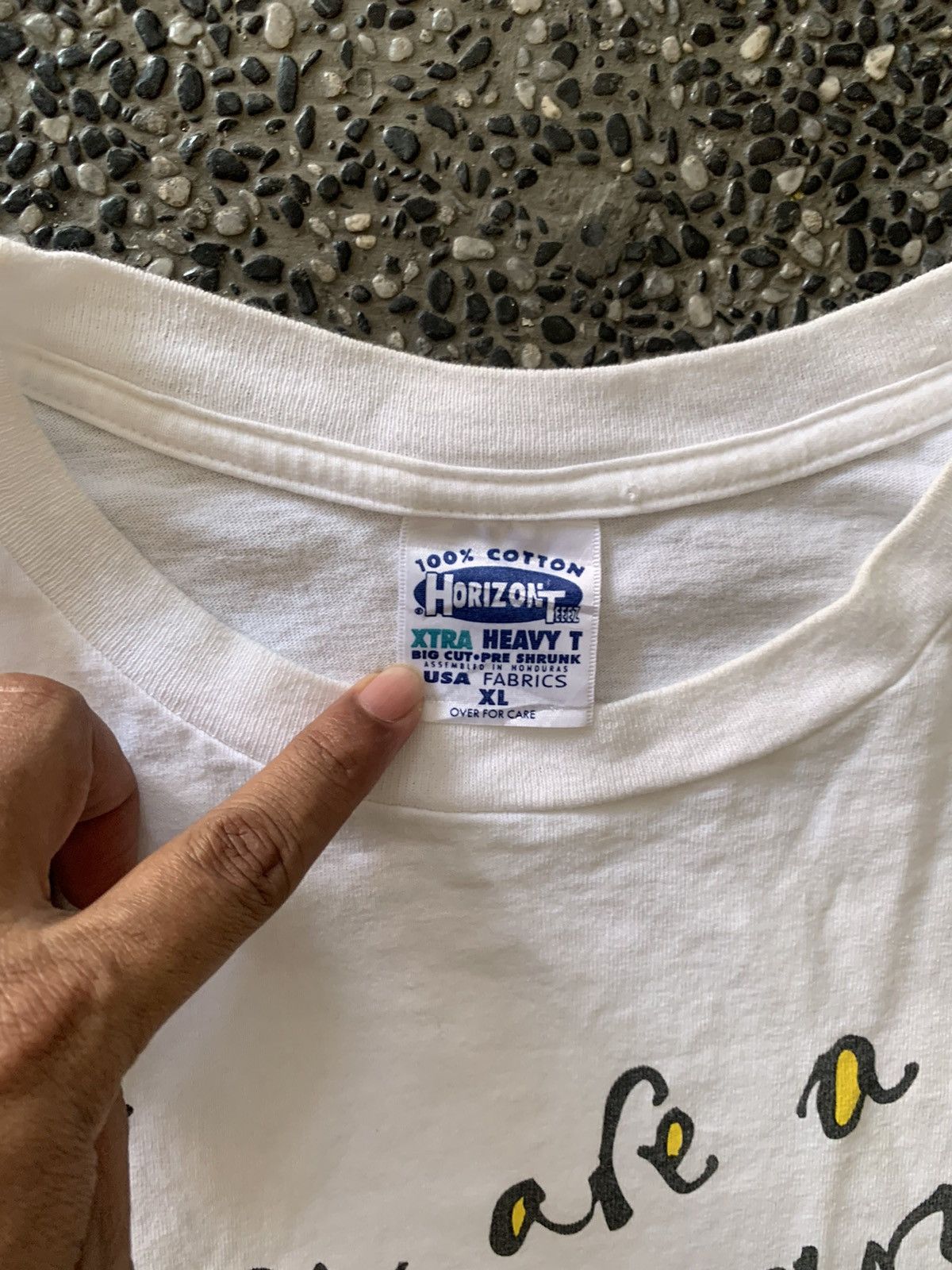 Vintage Vintage 90s Graphics Art / Baby Photo Print T shirt Size US XL / EU 56 / 4 - 7 Thumbnail