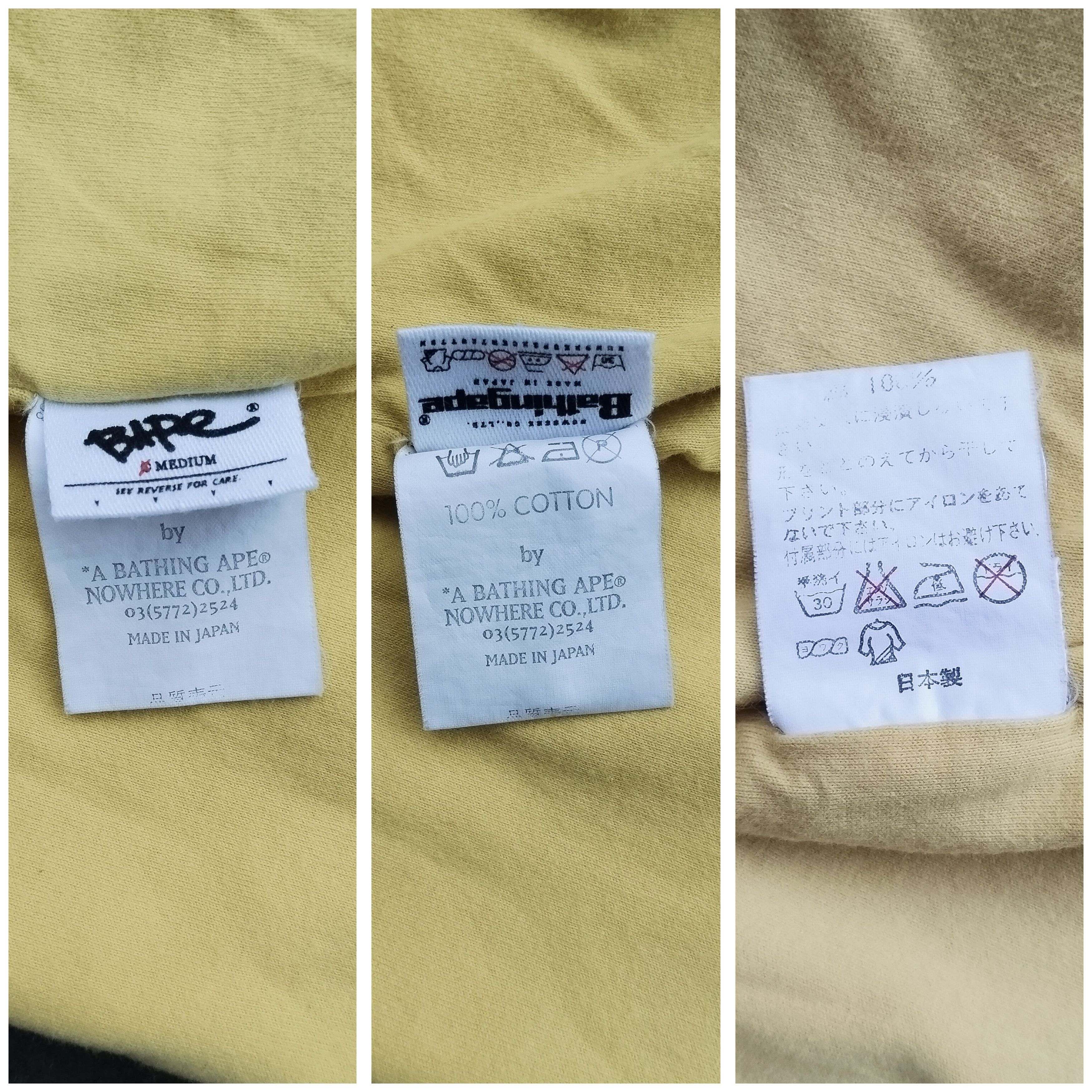 Bape 2003 Vintage Bape Ghotic and Pirate Reversible Tee Size US M / EU 48-50 / 2 - 8 Thumbnail
