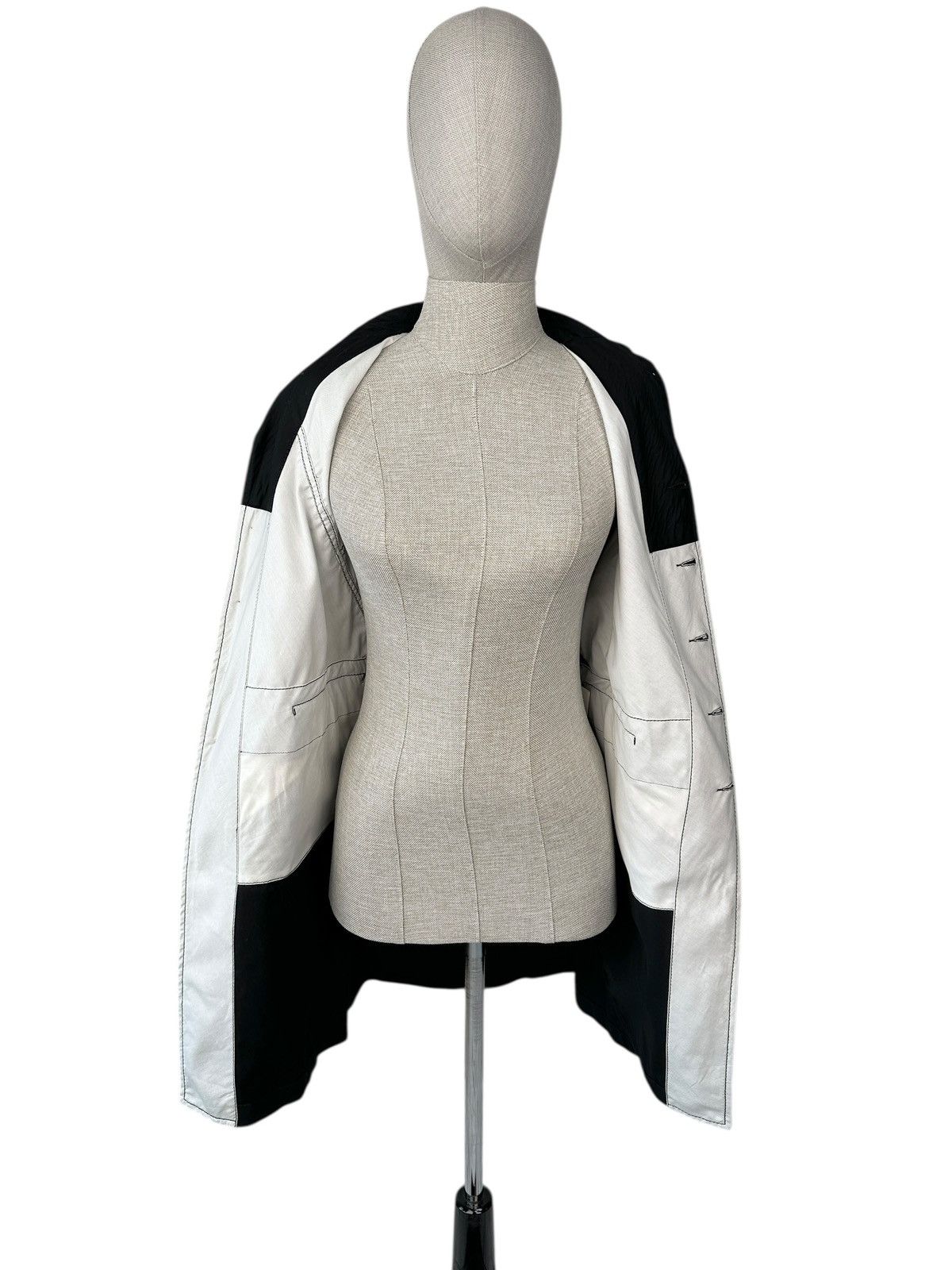 Comme des Garcons Vintage COMME DES GARCONS Women’s Avant Garde Coat Jacket Size S / US 4 / IT 40 - 4 Thumbnail