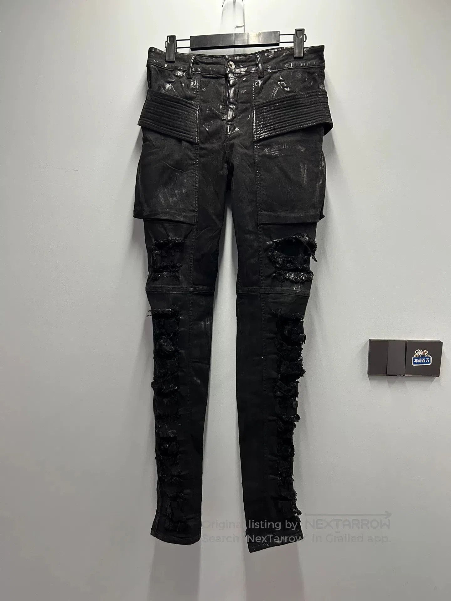 Rick Owens Drkshdw Rick Owens Drkshdw Black Denim Pants Size 29. Size US 29 - 4 Thumbnail