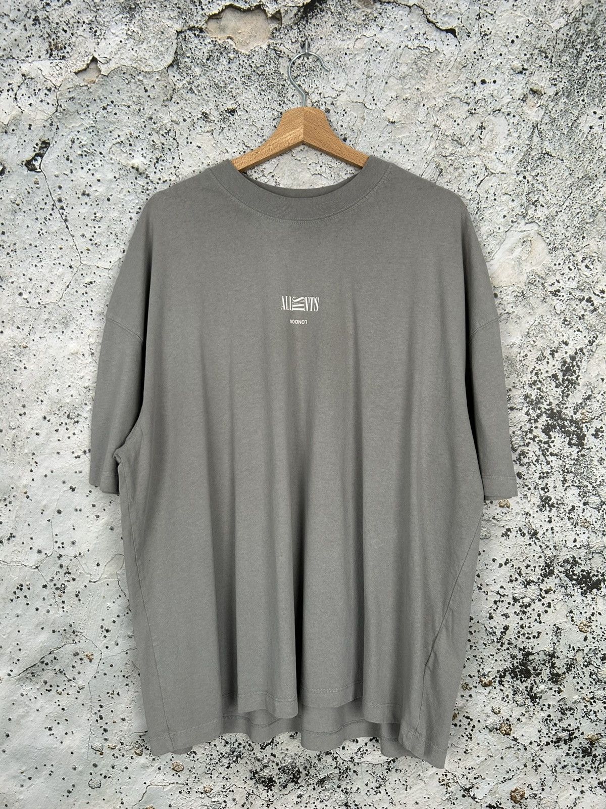 Allsiants Boxy Baggy Graphic Tee Streetwear Skate Rap