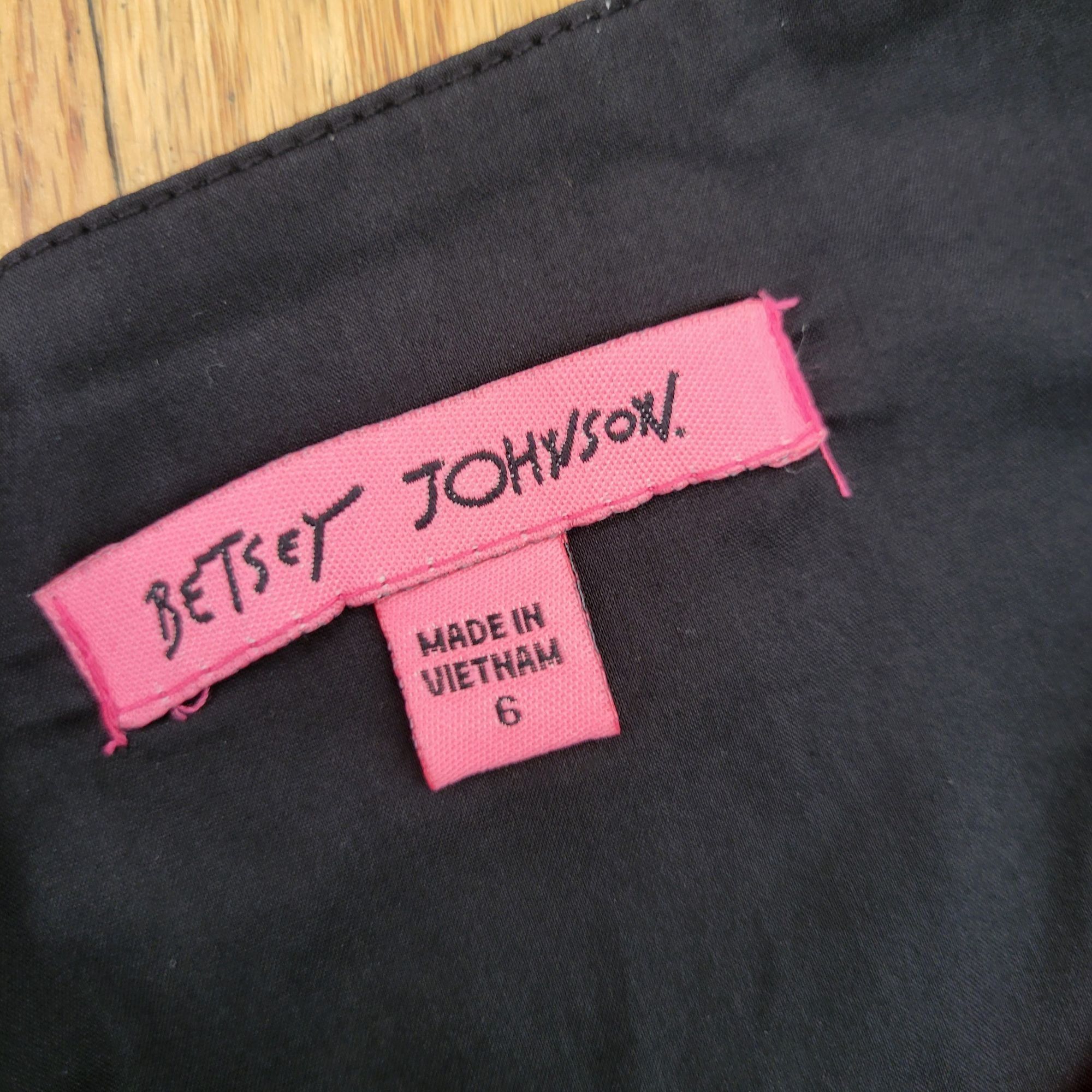Betsey Johnson Betsey Johnson Black Midi Tea Dress 6 Off Shoulder Pockets F Size M / US 6-8 / IT 42-44 - 3 Thumbnail