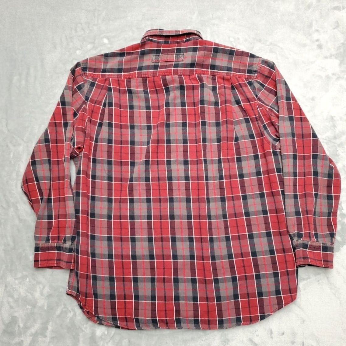 Vintage Duluth Trading Shirt Men L Red Flannel Plaid Long Sleeve Outdoor Cabin Casual Size US L / EU 52-54 / 3 - 7 Thumbnail
