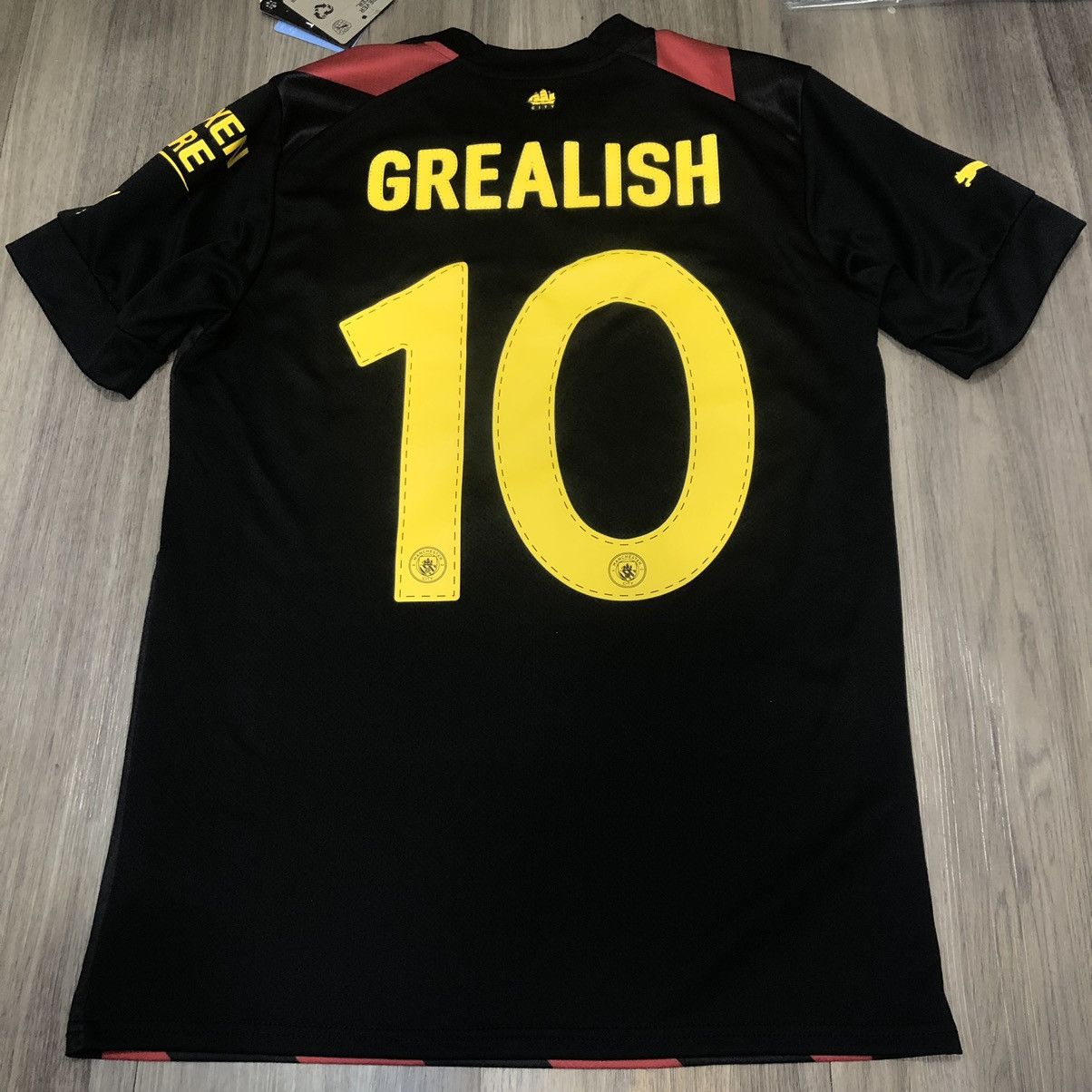 Puma Manchester City 22/23 away shirt #10 Grealish (Bnwt) Size US S / EU 44-46 / 1 - 2 Thumbnail