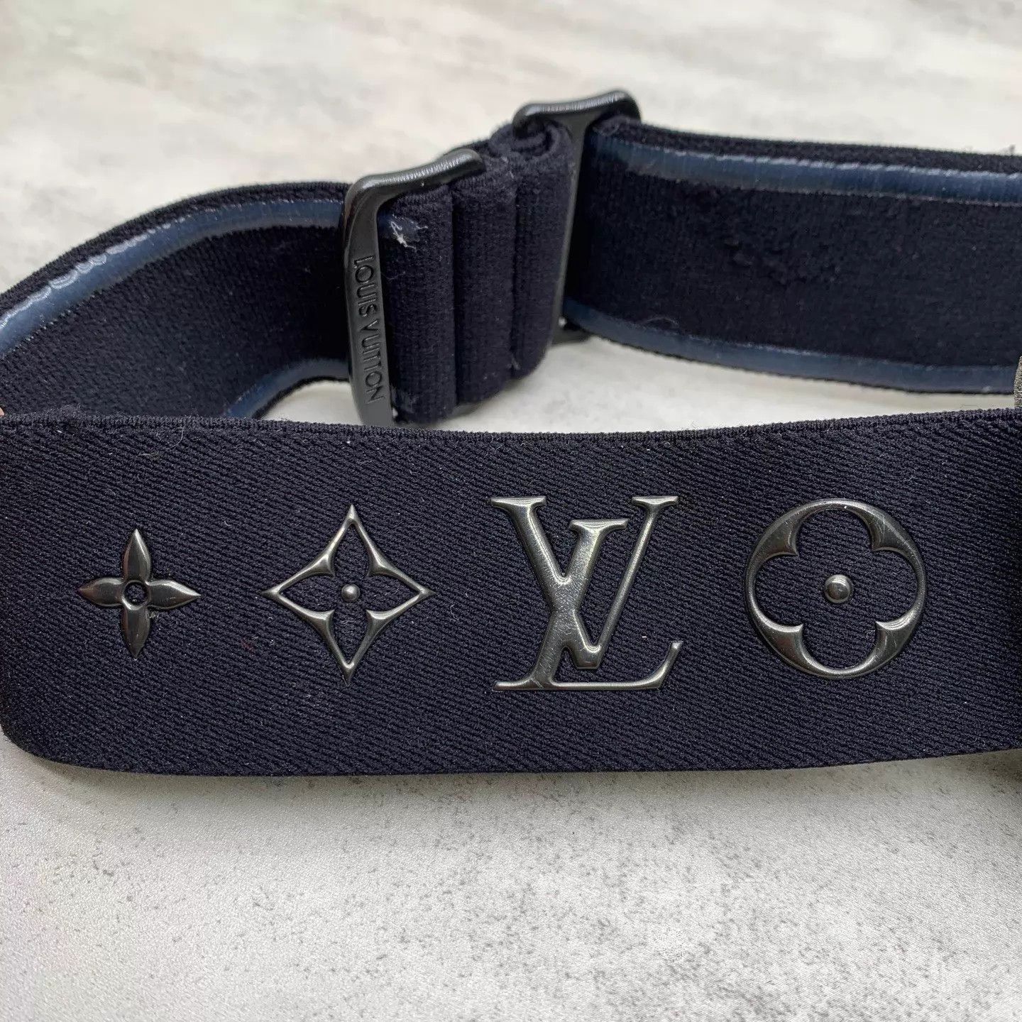 Louis Vuitton LV New Black Monogram Print Windproof Ski Goggles Size ONE SIZE - 9 Thumbnail