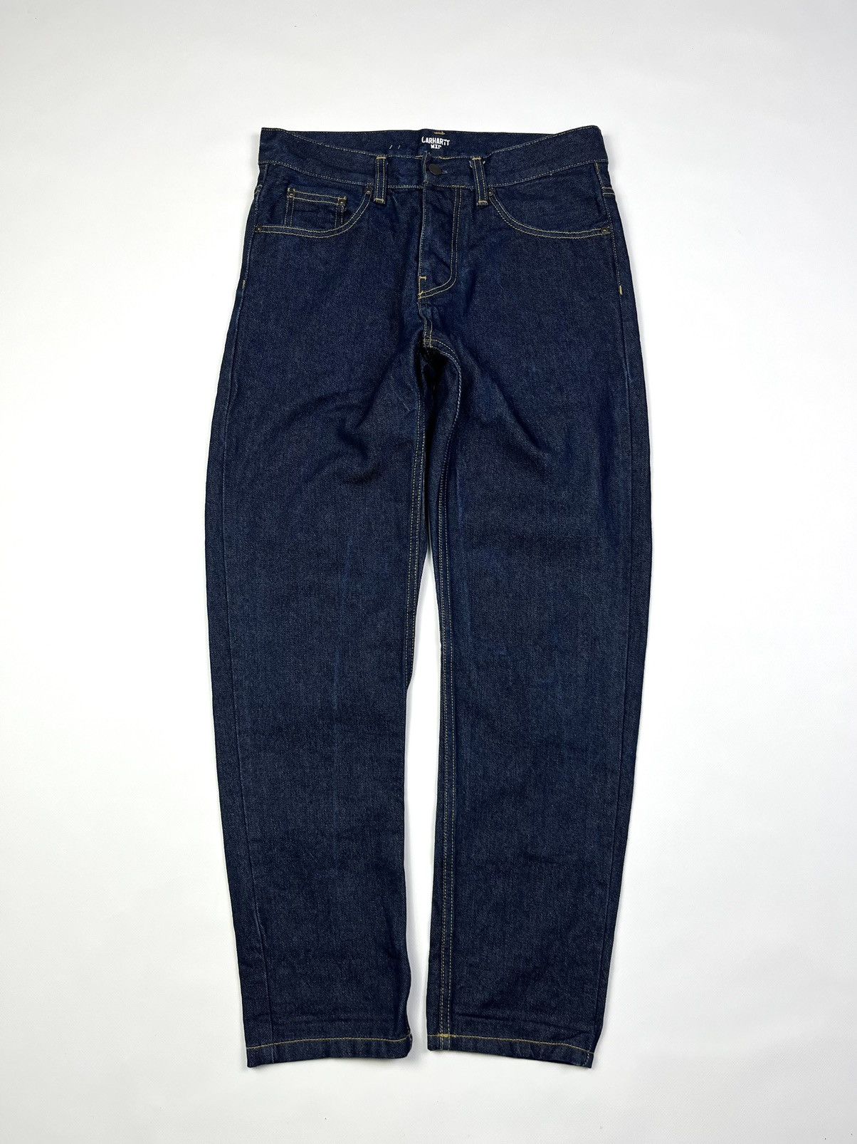 Carhartt Wip × Vintage Carhartt Wip Logo Vintage Jeans Blue Streetwear Size US 29 - 5 Thumbnail