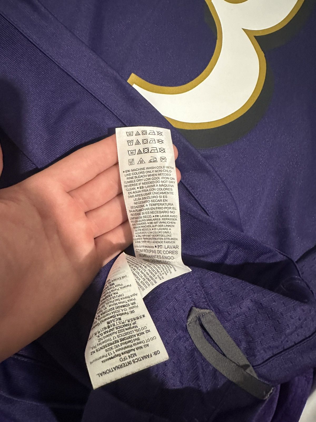 Nike Ravens OBJ jersey Size US L / EU 52-54 / 3 - 5 Thumbnail