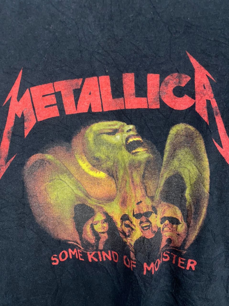 Metallica”some kind of monster” printed tshirt by FOTL