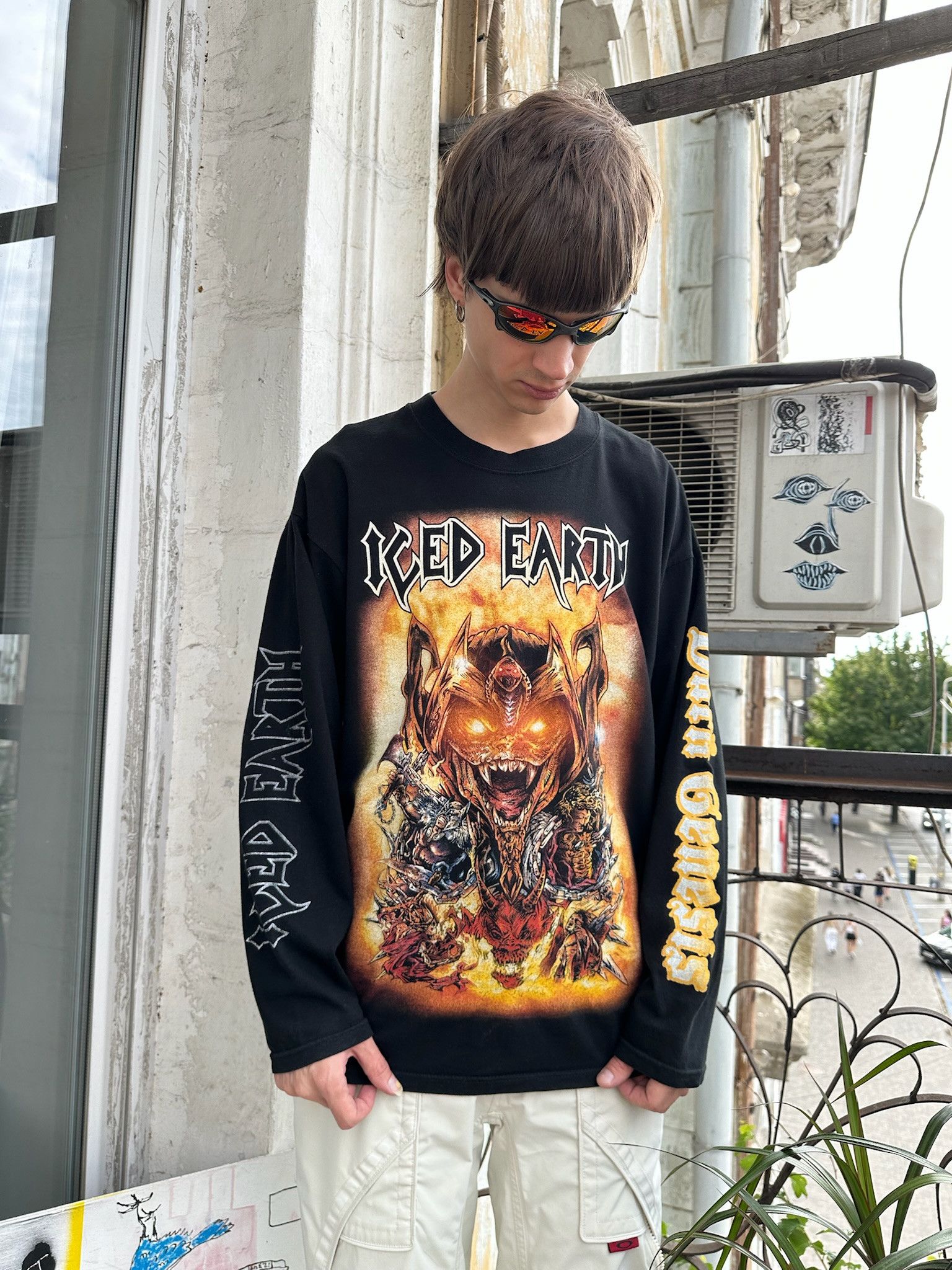 Band Tees Vintage Iced Earth Horror Rock Band Tee longsleeve Size US L / EU 52-54 / 3 - 2 Thumbnail