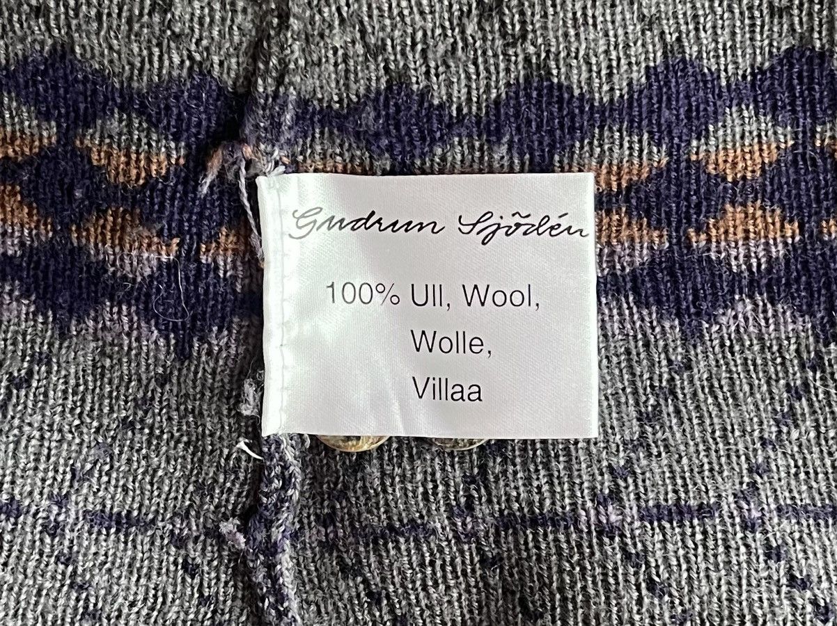 Other Gudrun Sjoden Print Wool Cardigan Sweater Women's Size S Size S / US 4 / IT 40 - 5 Thumbnail