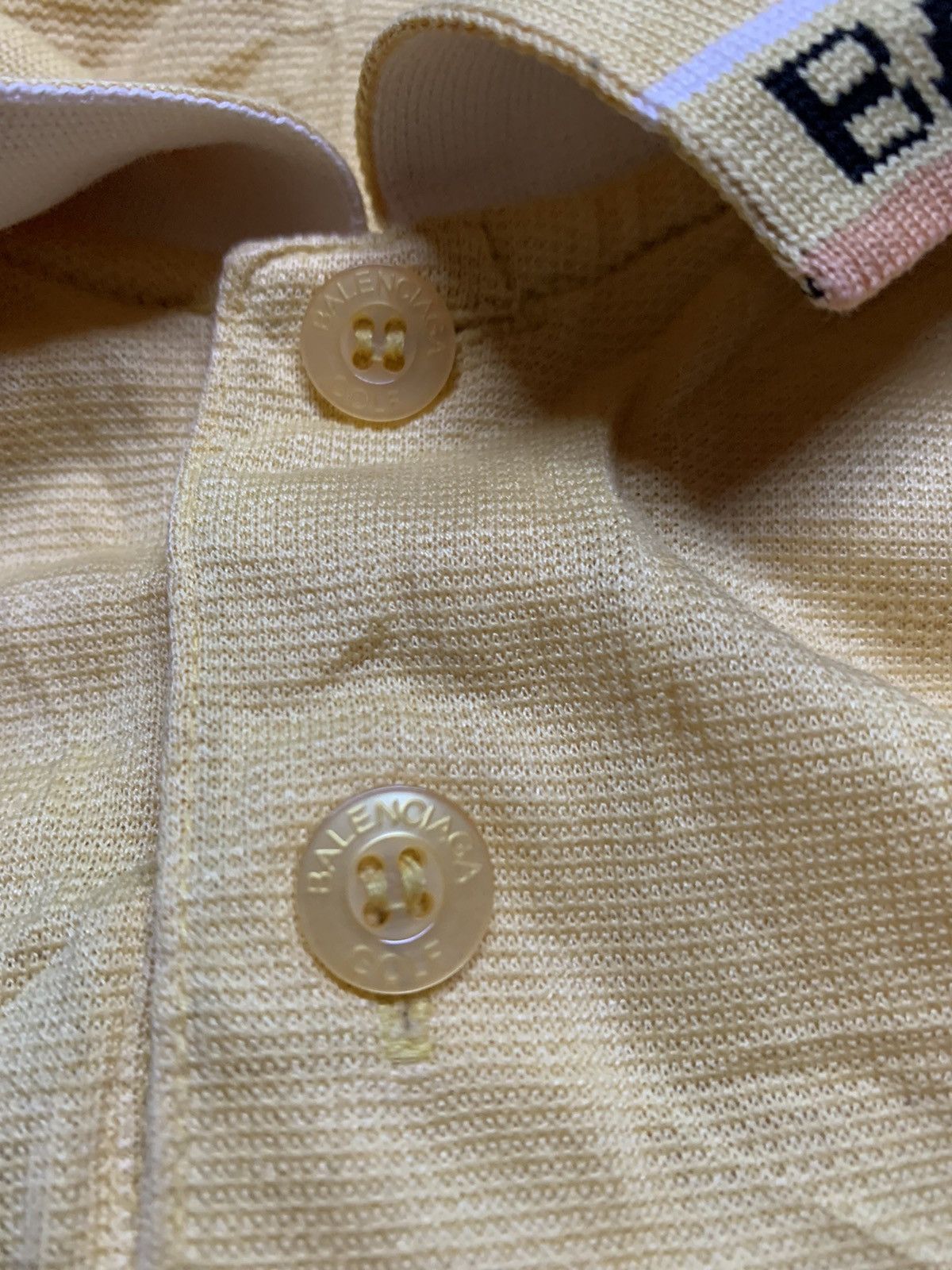 Balenciaga × Vintage B B BALENCIAGA POLO SHIRT VINTAGE Size US M / EU 48-50 / 2 - 2 Thumbnail