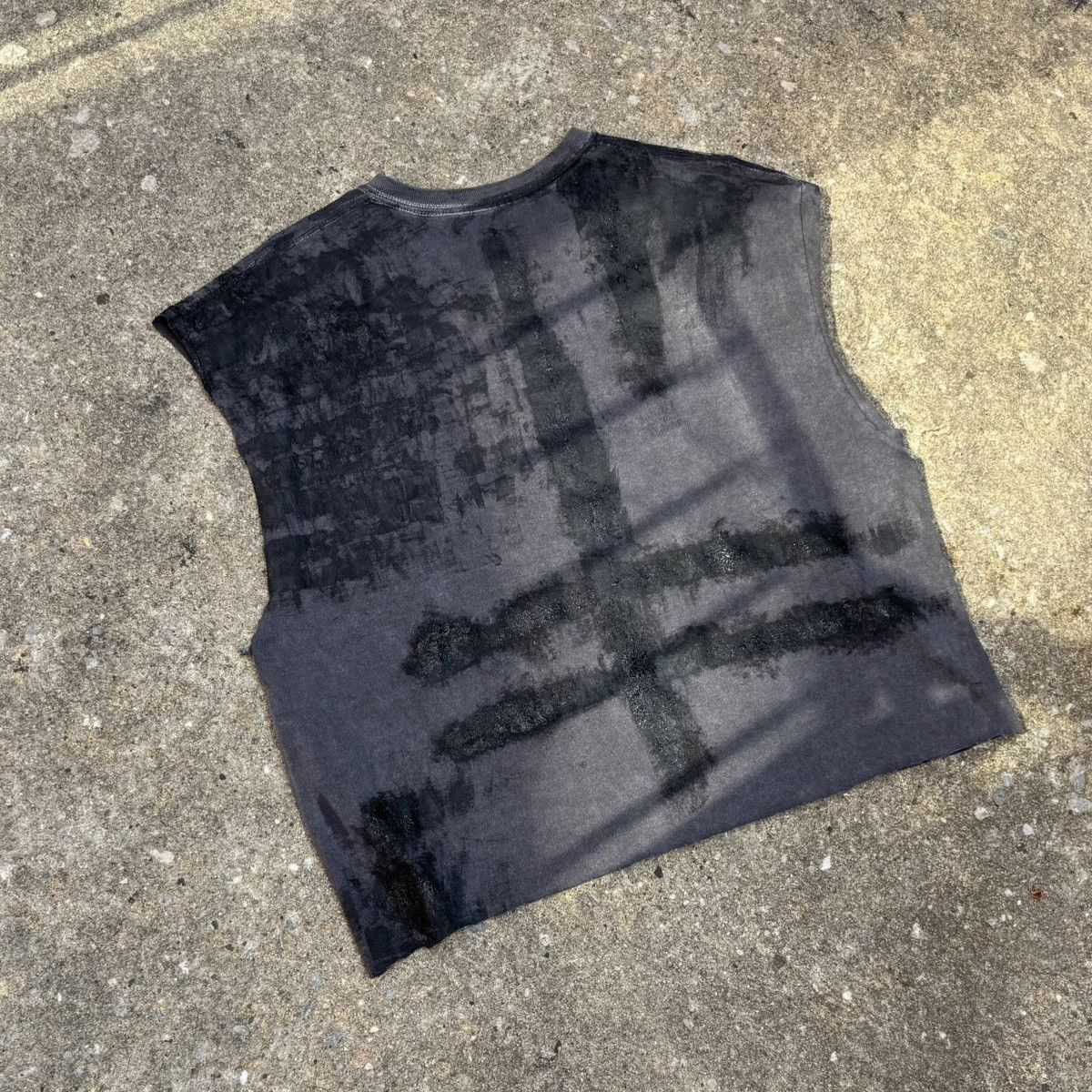 Vintage Marilyn Manson Thrashed Tank Size US XL / EU 56 / 4 - 4 Thumbnail