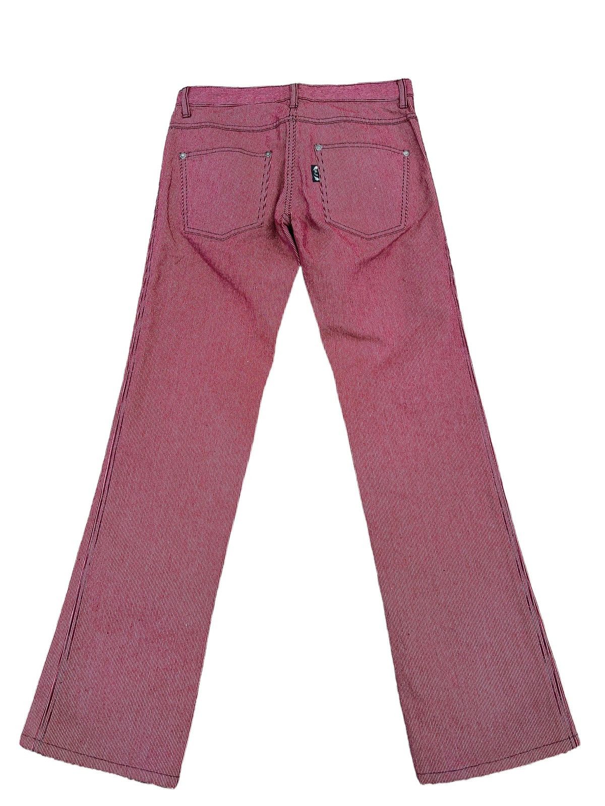 Deadly Jester Japan Wabash Striped Jeans Flare Pant