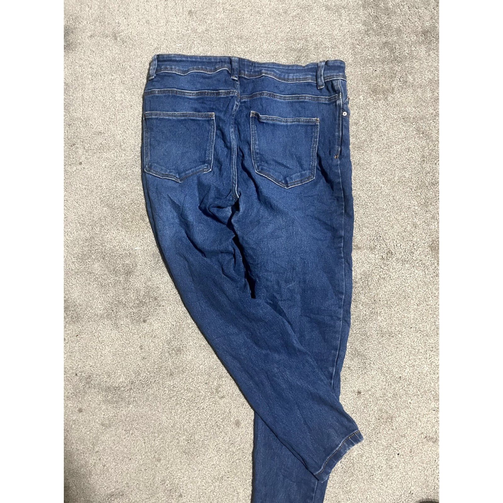 CO Denim Co Jeans Distressed Skinny Blue Denim 10 Women Size 32" / US 10 / IT 46 - 4 Thumbnail