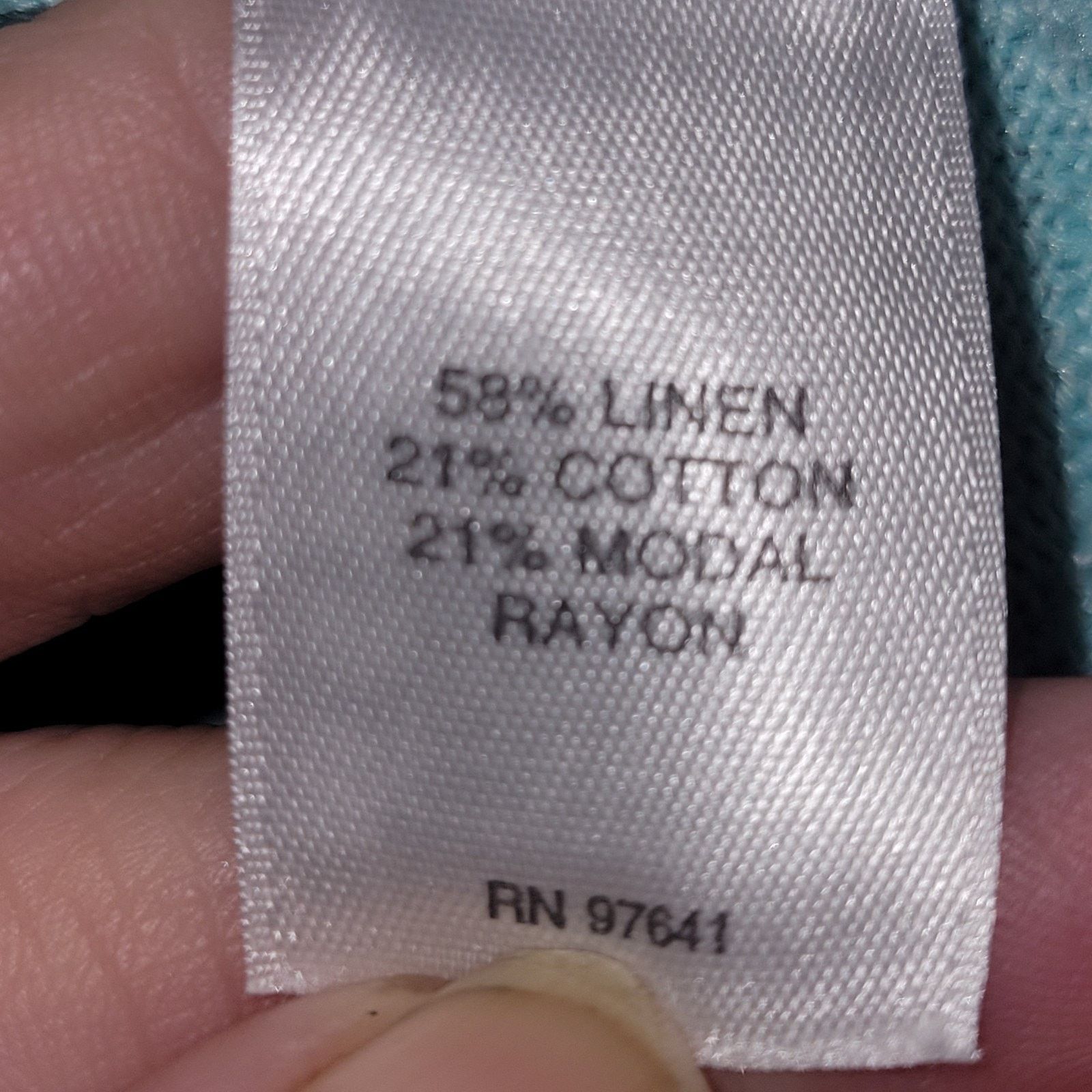 & Other Stories Pure Jill Blue Linen Blend Oversized Boxy Top Size XL Size XL / US 12-14 / IT 48-50 - 4 Thumbnail