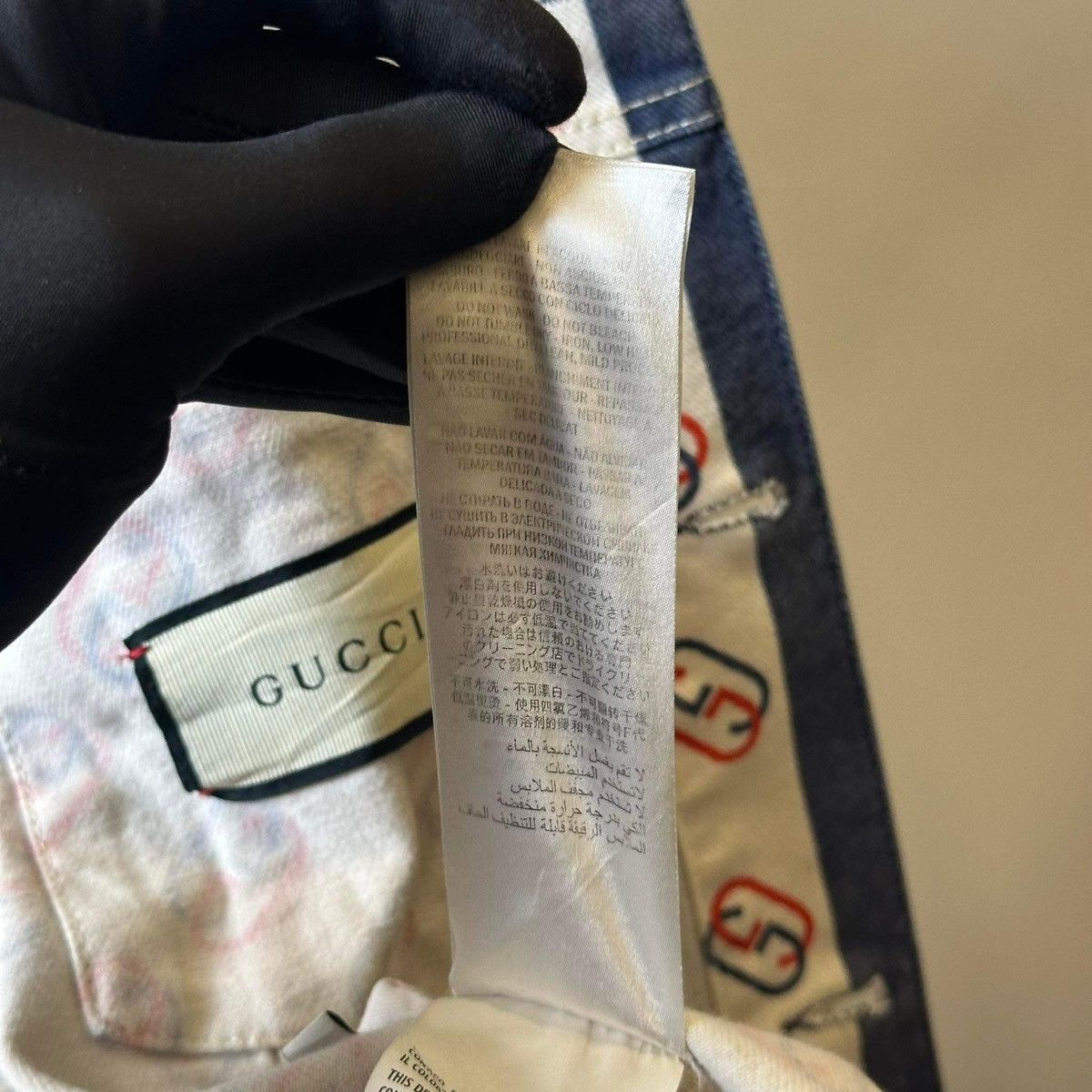Gucci GUCCI MONOGRAM “GC” JEANS JACKET Size US M / EU 48-50 / 2 - 10 Thumbnail