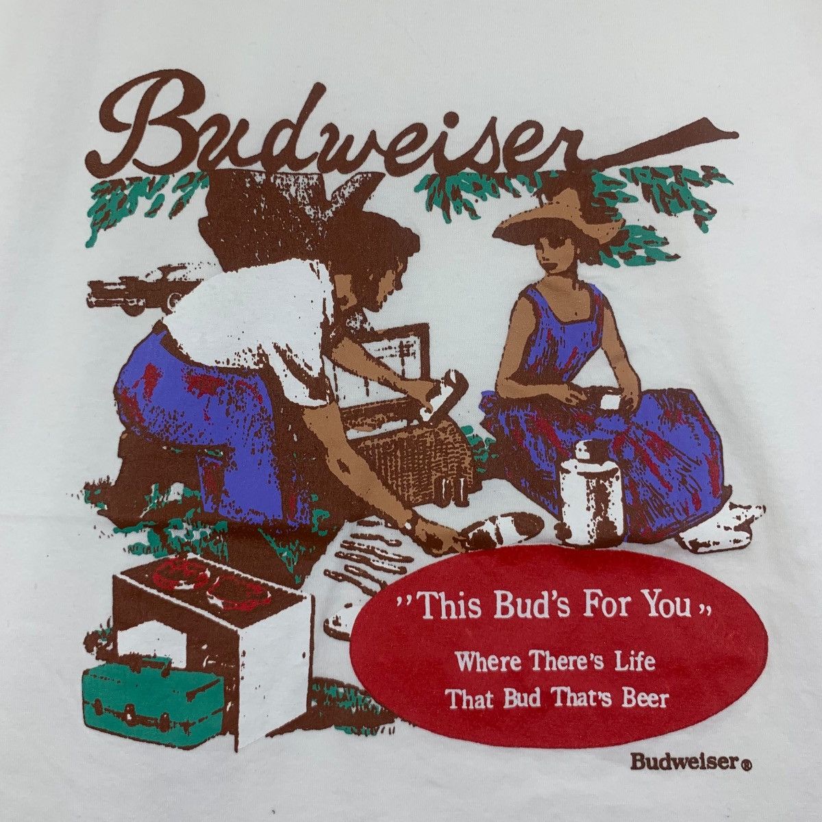 Budweiser Vintage 90’ BUDWEISER KING OF BEER Painting Artwork Size US L / EU 52-54 / 3 - 3 Thumbnail