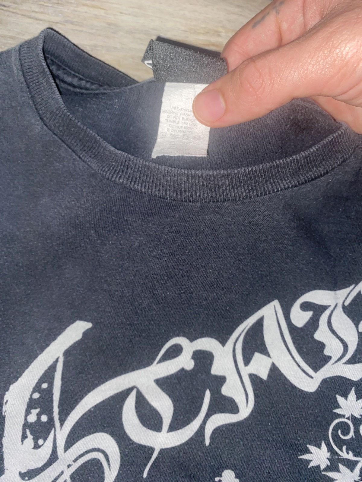 Alpinestars Black no fear skull tee w embroidery Size US M / EU 48-50 / 2 - 2 Thumbnail
