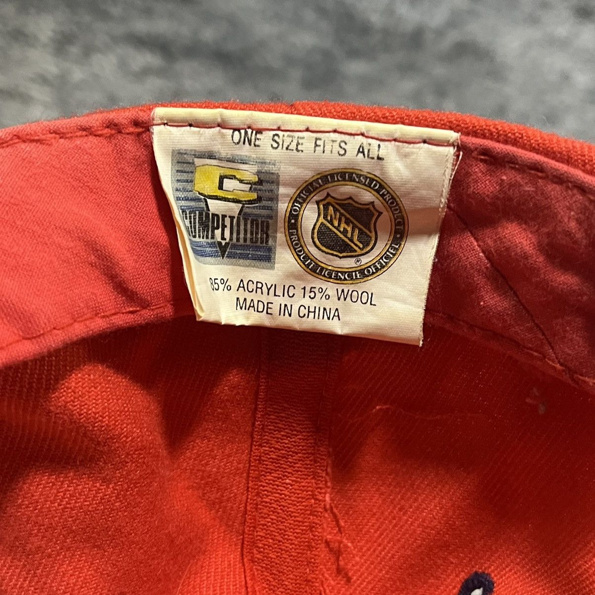 NHL Vintage 90s Florida Panthers NFL Embroidered Snapback Hat Size ONE SIZE - 9 Thumbnail