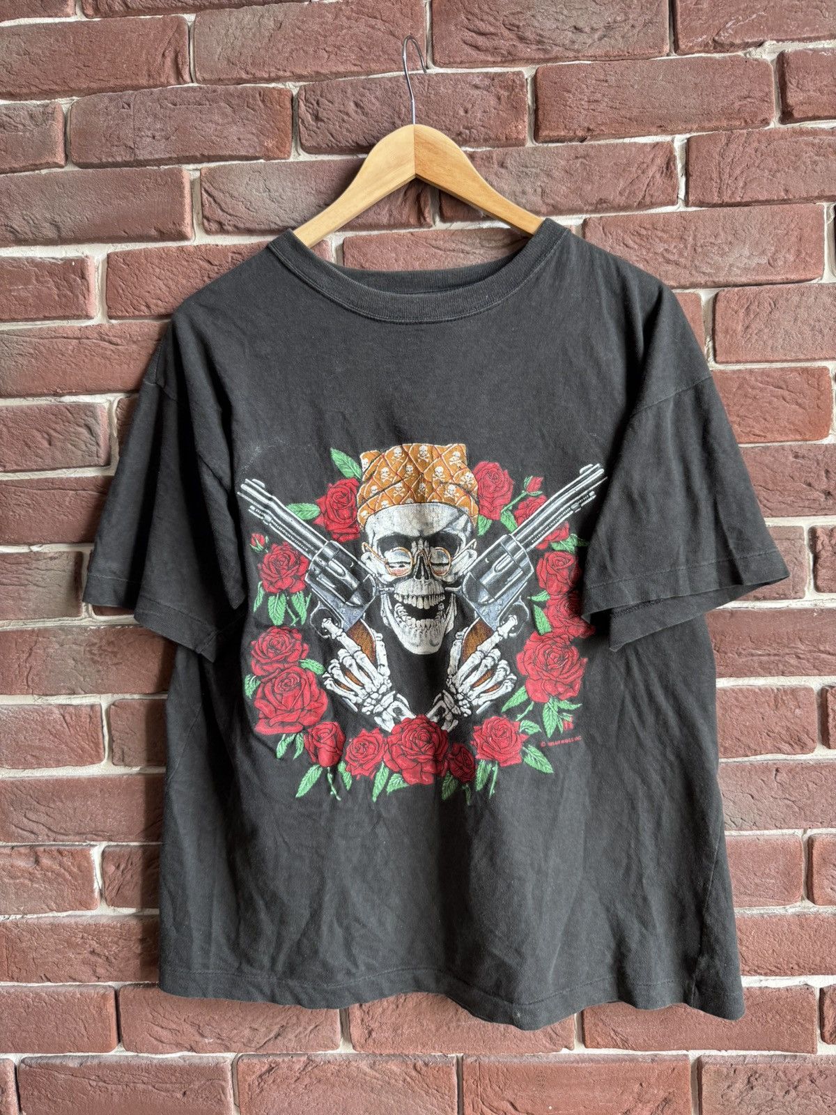 Band Tees Rare Vintage 80s Guns N Roses Rock Band Tshirt Axl Rose Hype Size US L / EU 52-54 / 3 - 1 Thumbnail