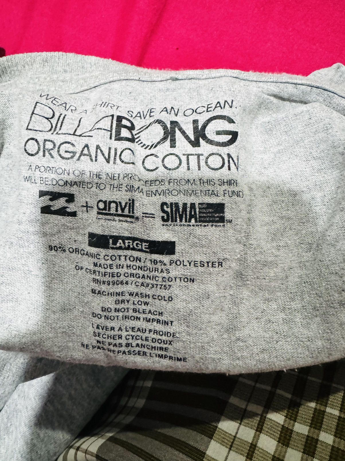 Billabong Billabong X Anvil X SiMA Organic Cotton Tew Size US L / EU 52-54 / 3 - 6 Thumbnail