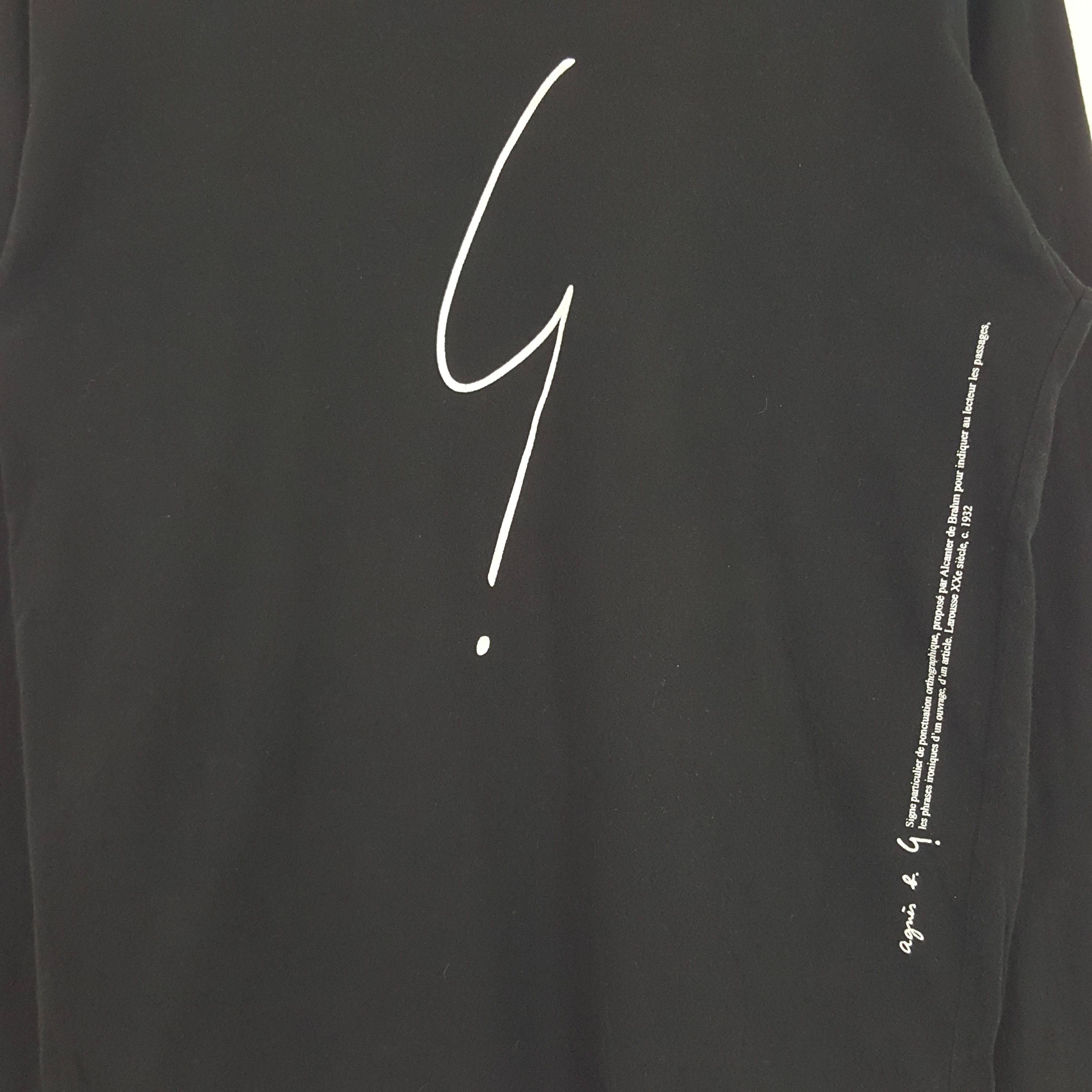 Vintage × agnes b. Vintage Agnes B. France Designer Tshirt Size US M / EU 48-50 / 2 - 2 Thumbnail
