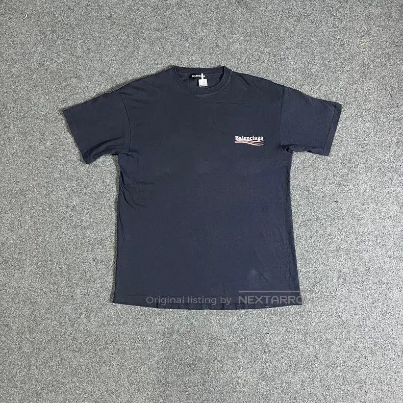 Balenciaga Balenciaga Wave Print Short Sleeve T. Size US XXS / EU 40 - 1 Thumbnail