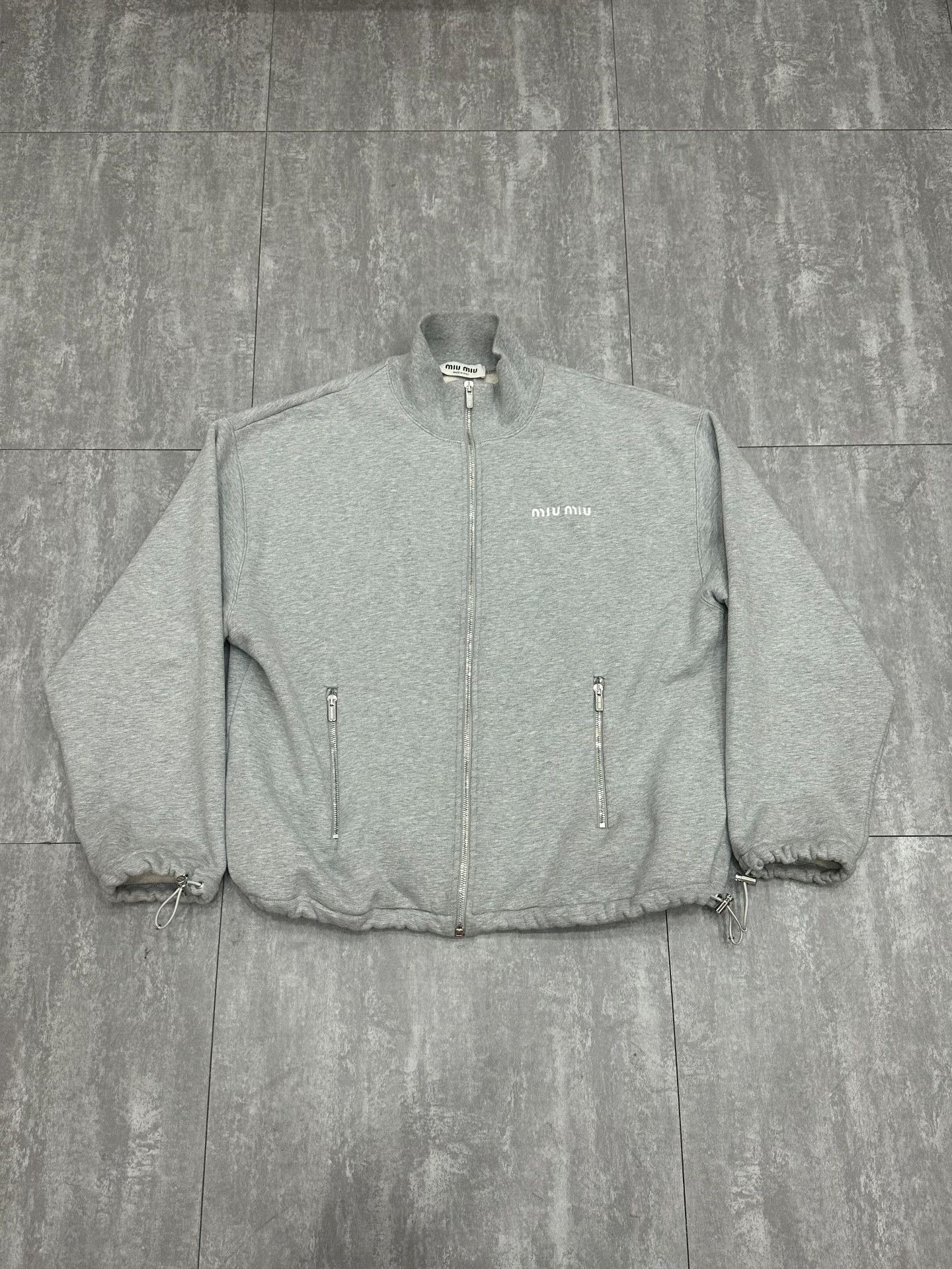 Miu Miu Miu Miu Gray Jacket XS Women Size XS / US 0-2 / IT 36-38 - 1 Thumbnail