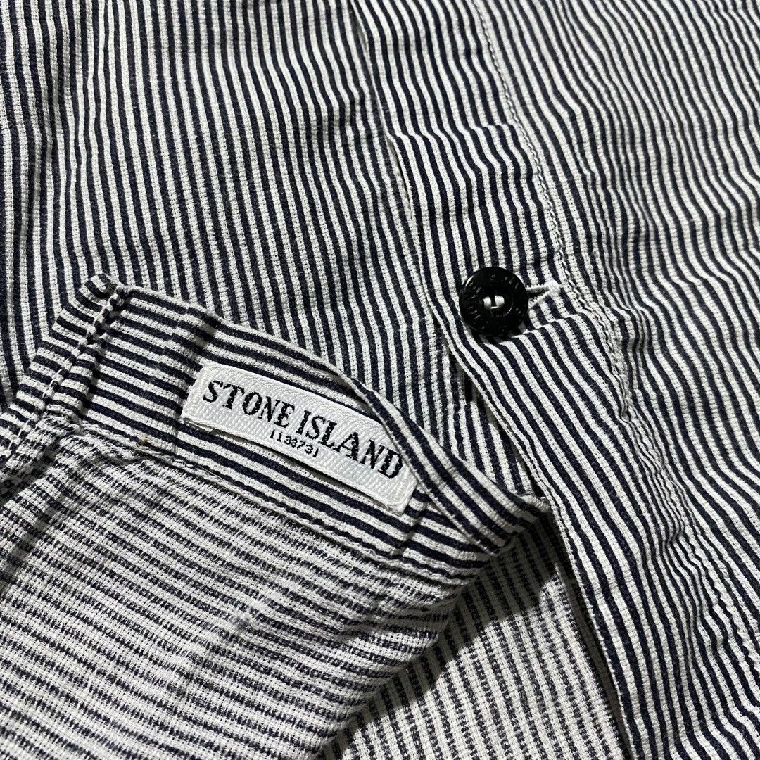 Stone Island Stone island vintage stripe shirt Size US XXL / EU 58 / 5 - 4 Thumbnail