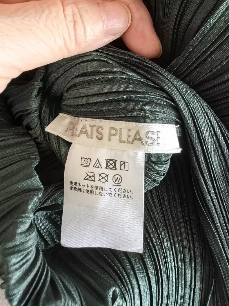 Issey Miyake Issey Miyake size:3 Colorful green high-neck sleeveless ve Size S / US 4 / IT 40 - 5 Thumbnail