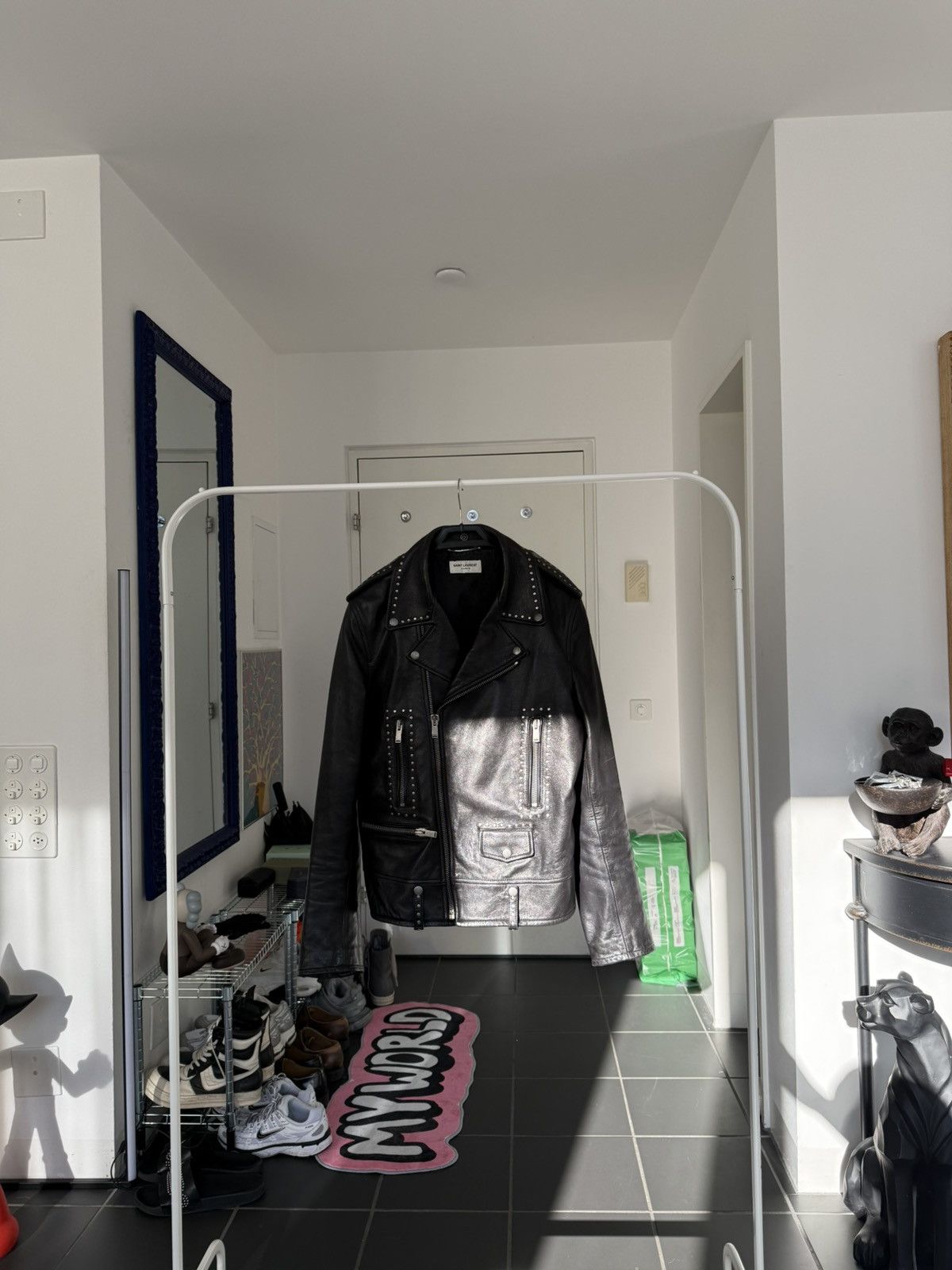 Saint Laurent Paris Saint Laurent Paris leather jacket Size US M / EU 48-50 / 2 - 2 Thumbnail