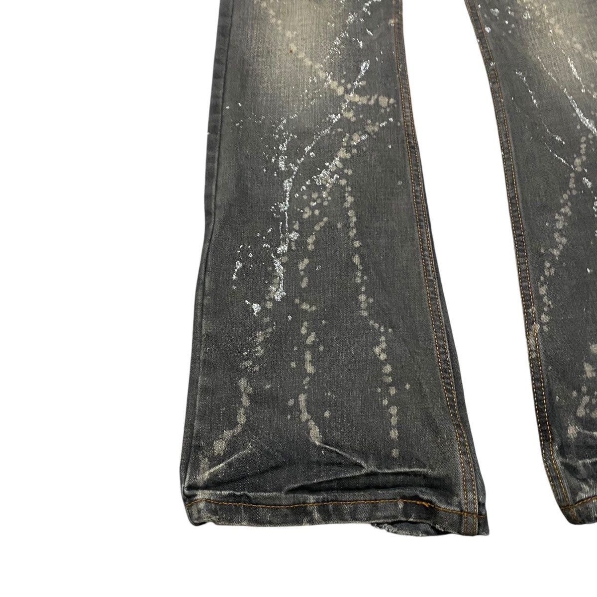 Tornado Mart Xfrm Denim Super Flare Painter Jeans Distressed Size US 30 / EU 46 - 8 Thumbnail