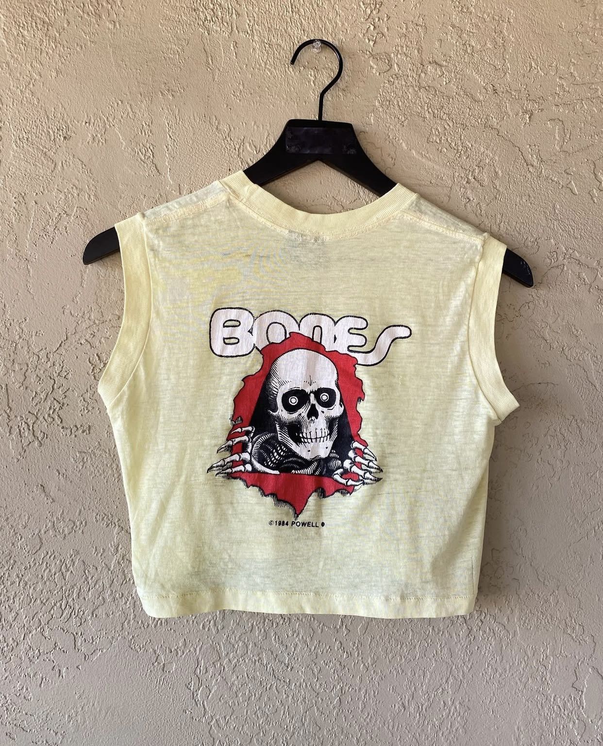 Powell Peralta × Vintage Powell Peralta Vintage 80s Womens Crop Top Medium RARE Size M / US 6-8 / IT 42-44 - 1 Thumbnail