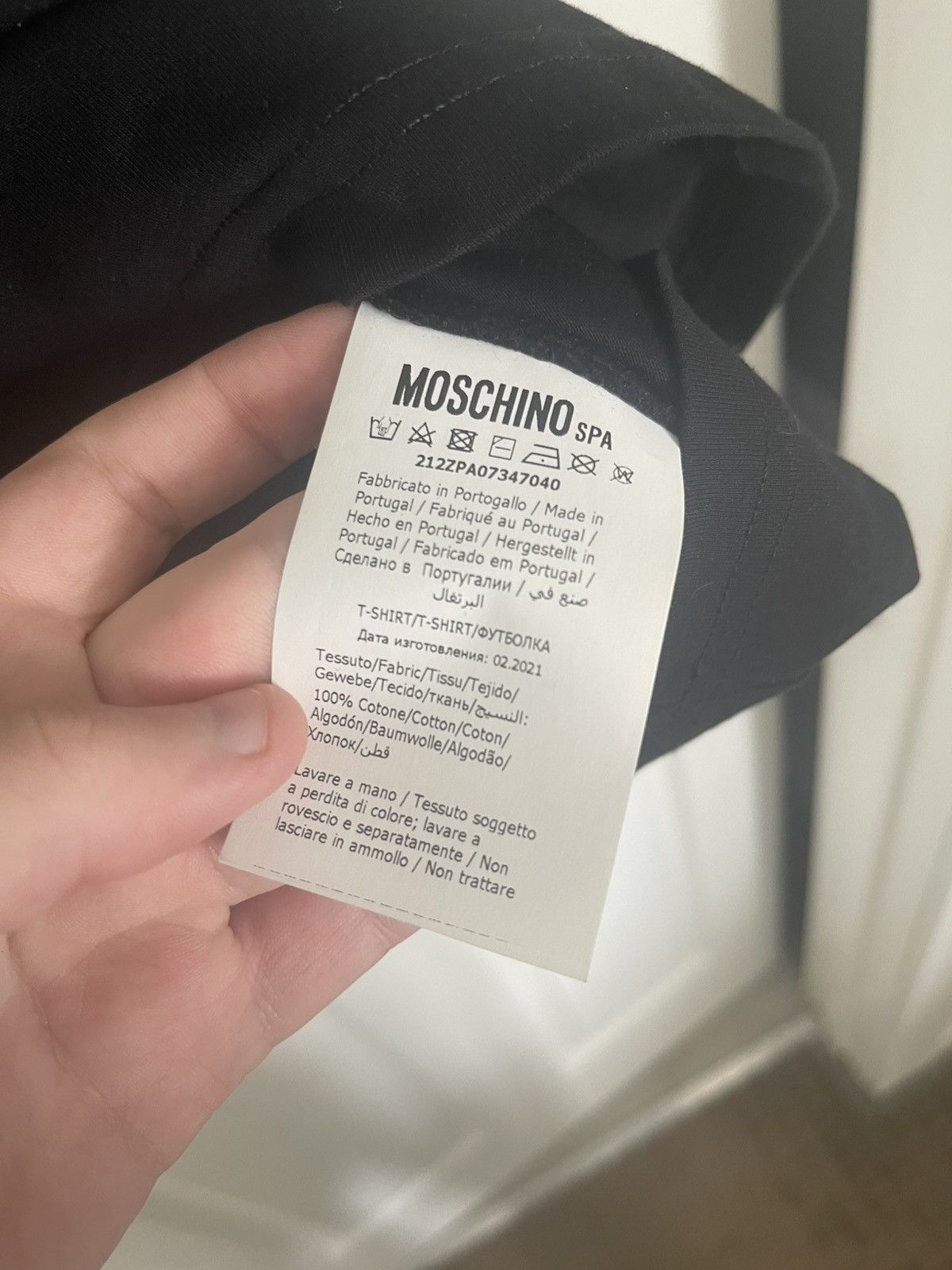 Moschino Moschino Couture Crystal-embellished t shirt Size US L / EU 52-54 / 3 - 5 Thumbnail