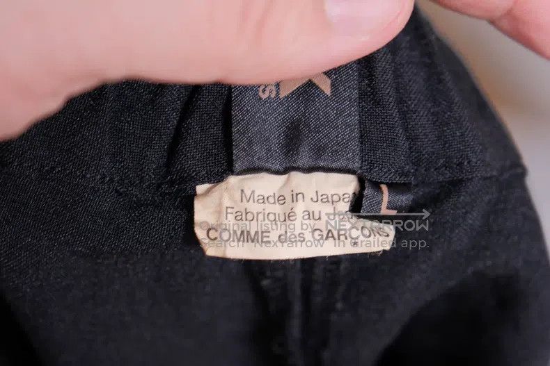 Comme des Garcons Comme Des Garcons size L Solid color, tie waist, lantern s Size 23" - 6 Thumbnail