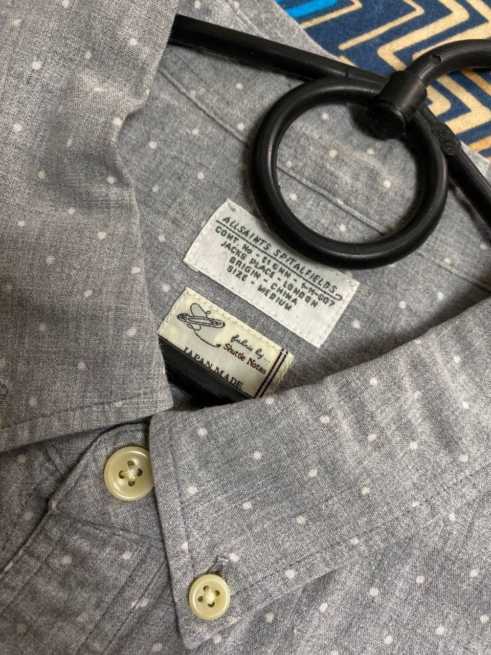 Allsaints × Japanese Brand Allsaints Biella denim shirt Womens size US6 EUR38 Size M / US 6-8 / IT 42-44 - 2 Thumbnail