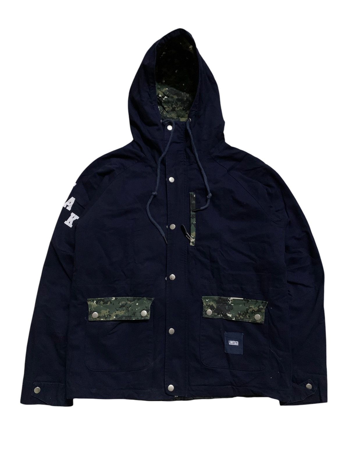 Japanese Brand Vtg Japanese Concept Casual Hoodie Jacket Size US L / EU 52-54 / 3 - 1 Thumbnail