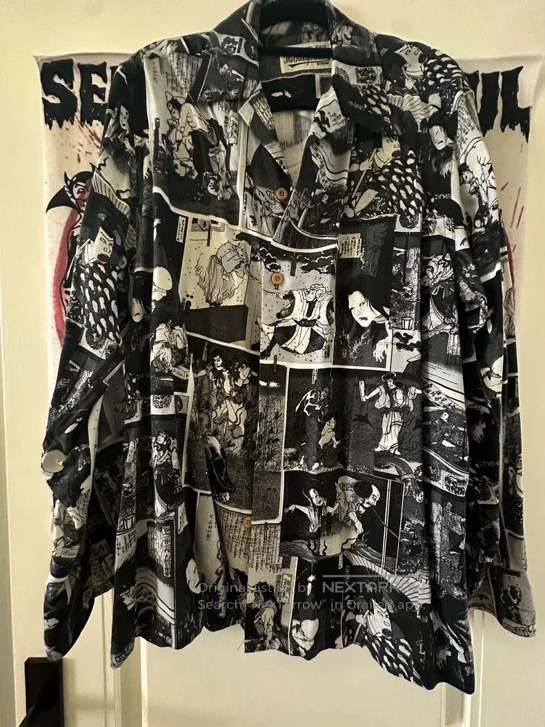 Wacko Maria WACKO MARIA Early Graphic Button-Up Shirt Size US XS / EU 42 / 0 - 3 Thumbnail