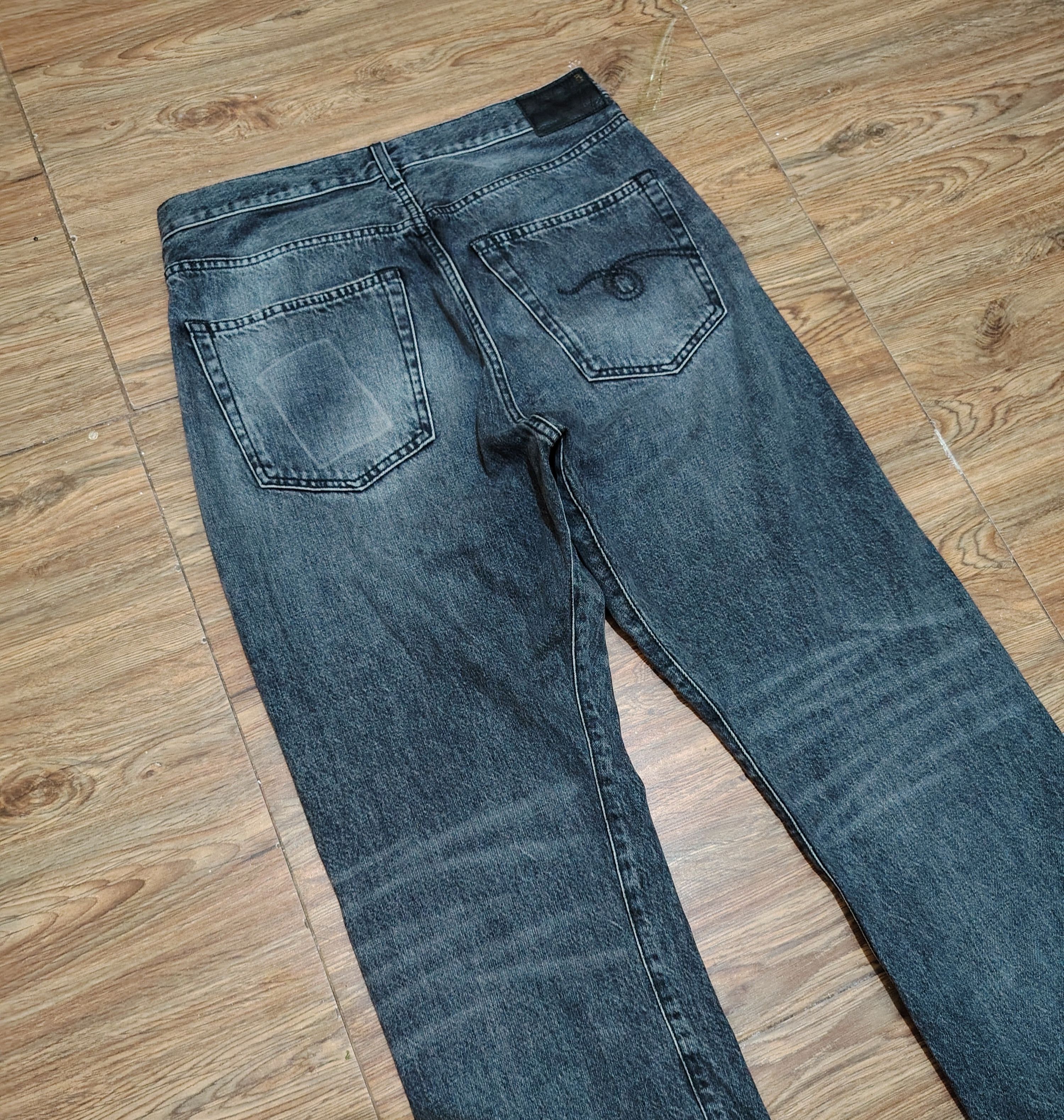 R13 R13 - Crossover Jeans - Leyton Black Size US 27 - 12 Thumbnail
