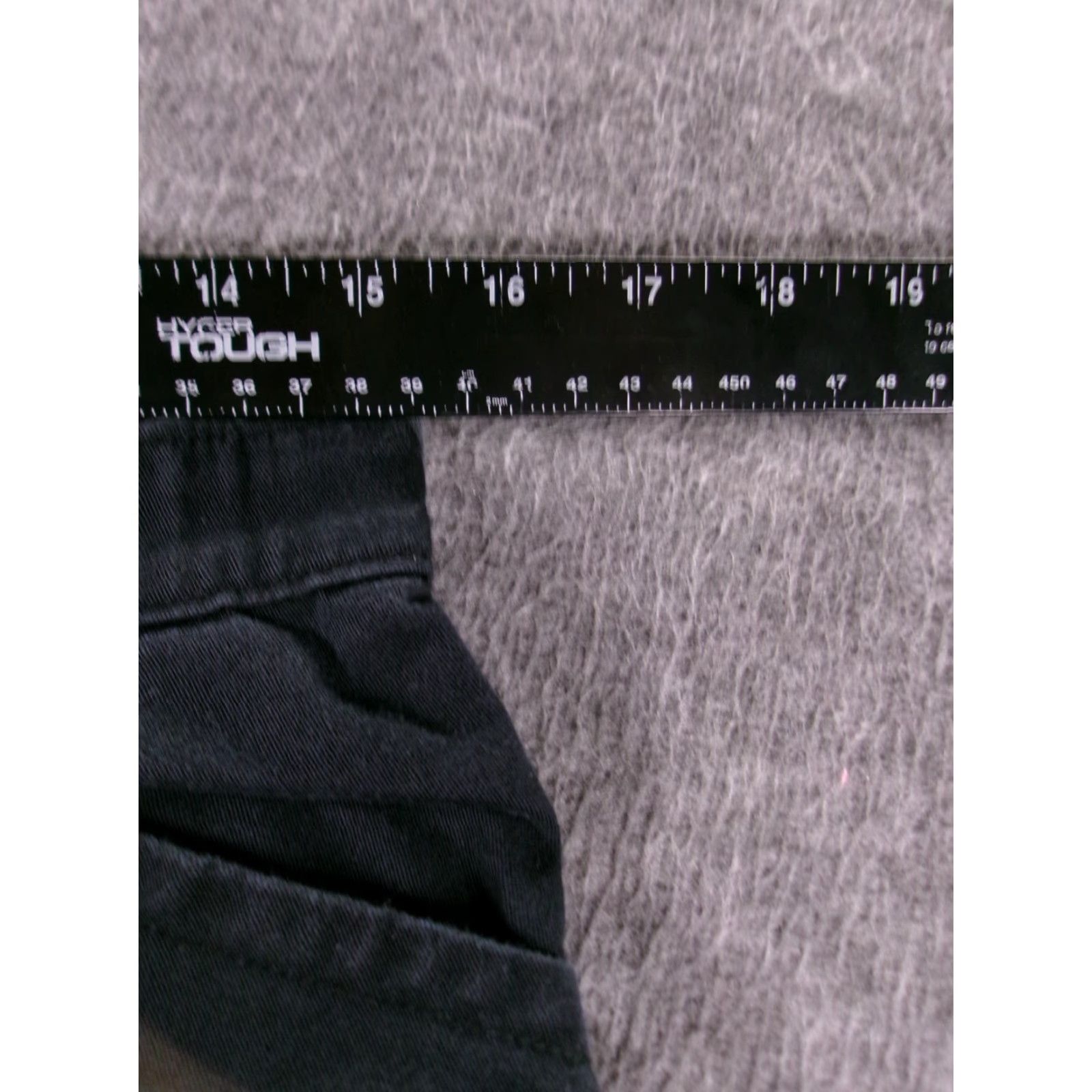 Vintage L.L. Bean Pants Women 12P Petite Black Capri Cotton Blend Straight Fit Casual Hike Travel Outdoor Size 34" / US 12 / IT 48 - 4 Thumbnail