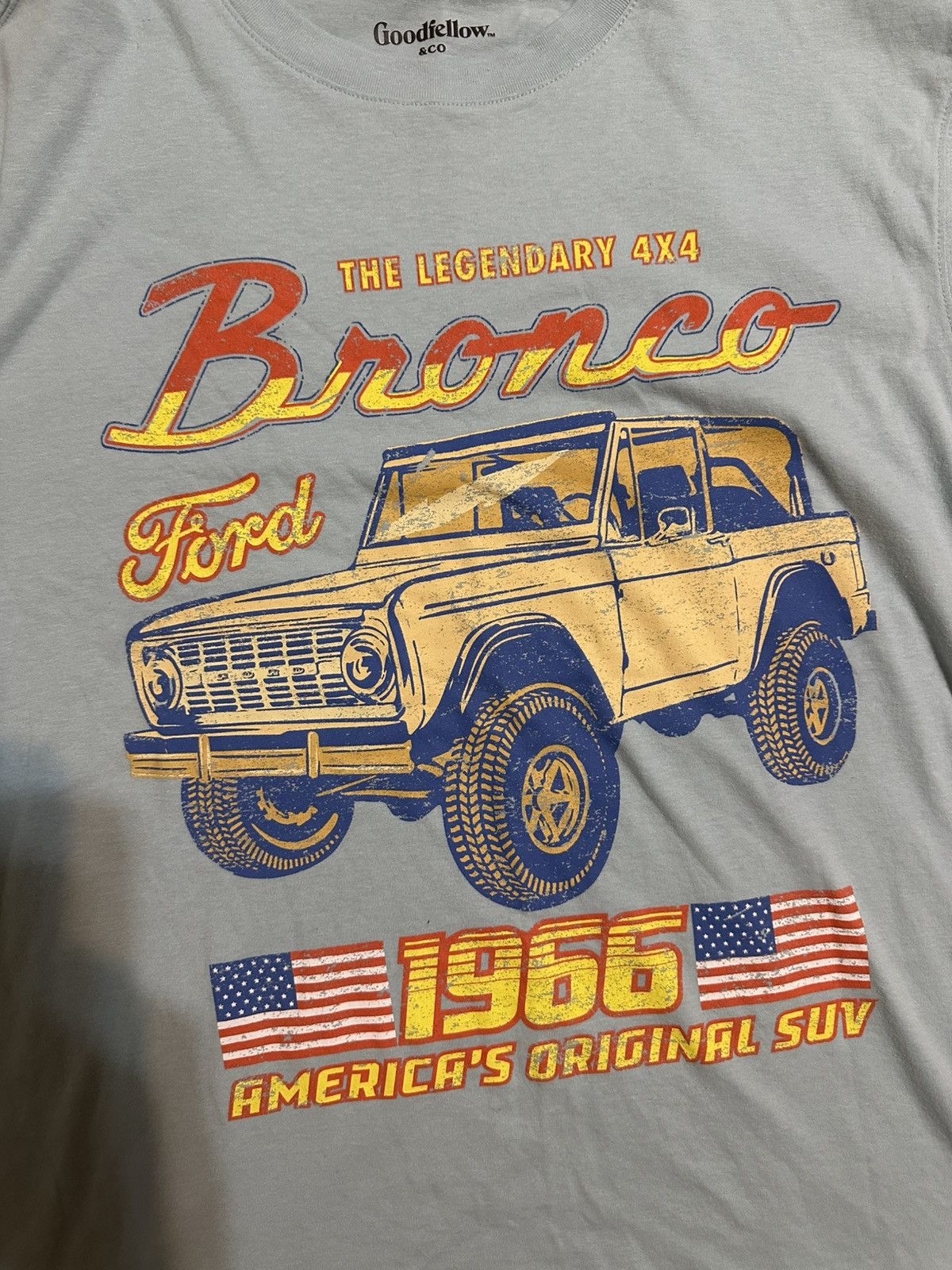 Ford Vintage Goodfellow & Co. Ford Bronco shirt 00s size xl Size US XL / EU 56 / 4 - 2 Thumbnail