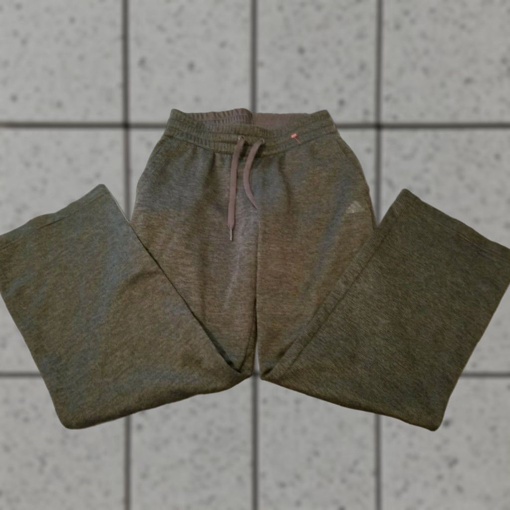 Adidas adidas Pants Sweatpants Athletic Gray Womens S Small Regular Size Pants Athletic Activewear Women Size 28" / US 6 / IT 42 - 1 Thumbnail
