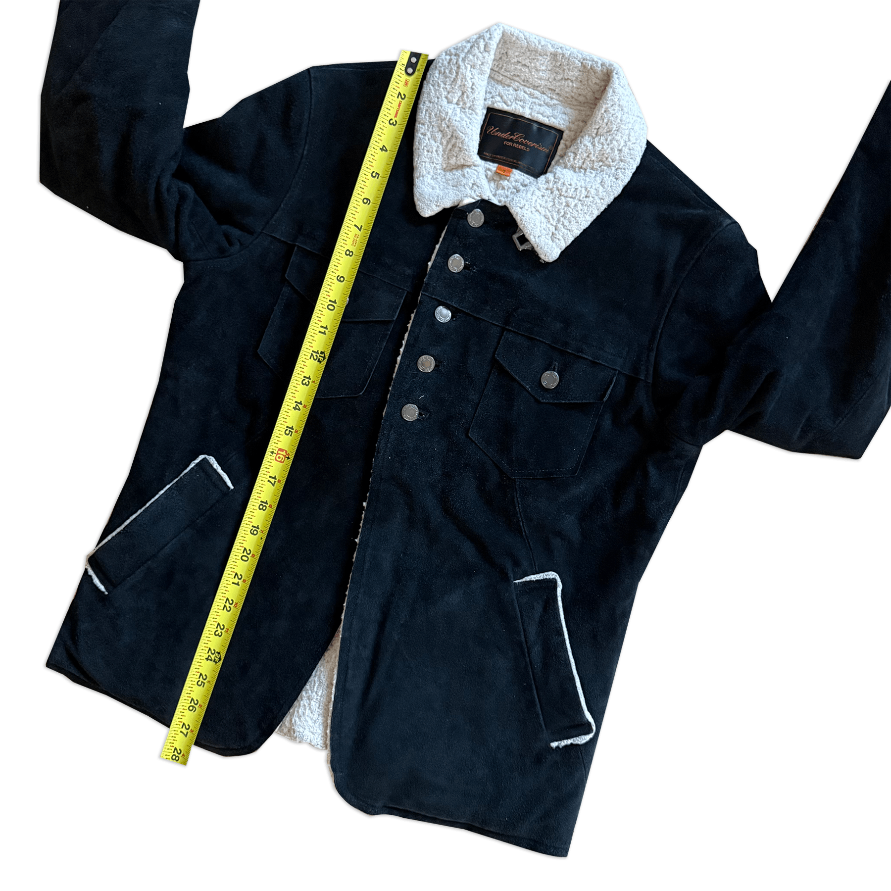 Undercover AW06 "But Beautiful GuruGuru" Leather Suede Cowboy Jacket Size US L / EU 52-54 / 3 - 7 Thumbnail