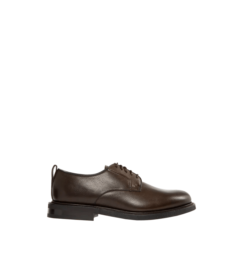 Church's o1h1sh11225 Pentire Grain Calf Loafer in Black/Brown Size US 7 / EU 40 - 1 Thumbnail