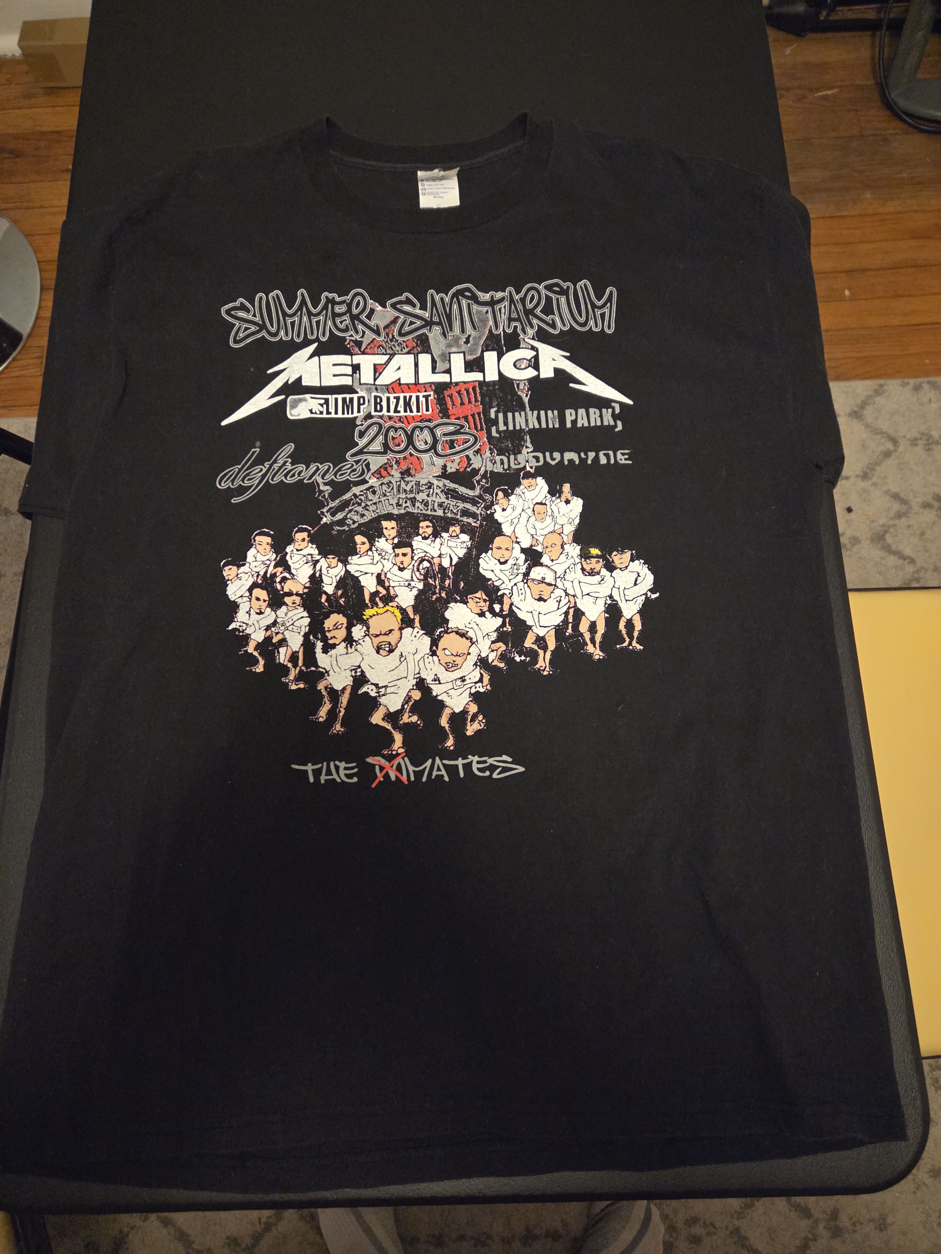 Delta Summer Sanitarium Tour Metallica 2003 t-shirt Extra Large Size US XL / EU 56 / 4 - 1 Thumbnail