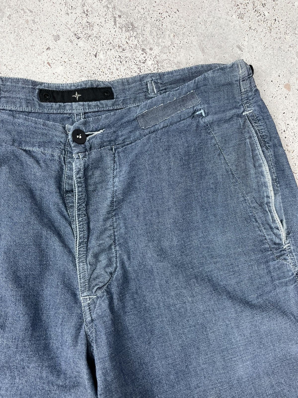 Stone Island × Vintage Vintage Stone Island Casual Pants y2k Size US 36 / EU 52 - 5 Thumbnail