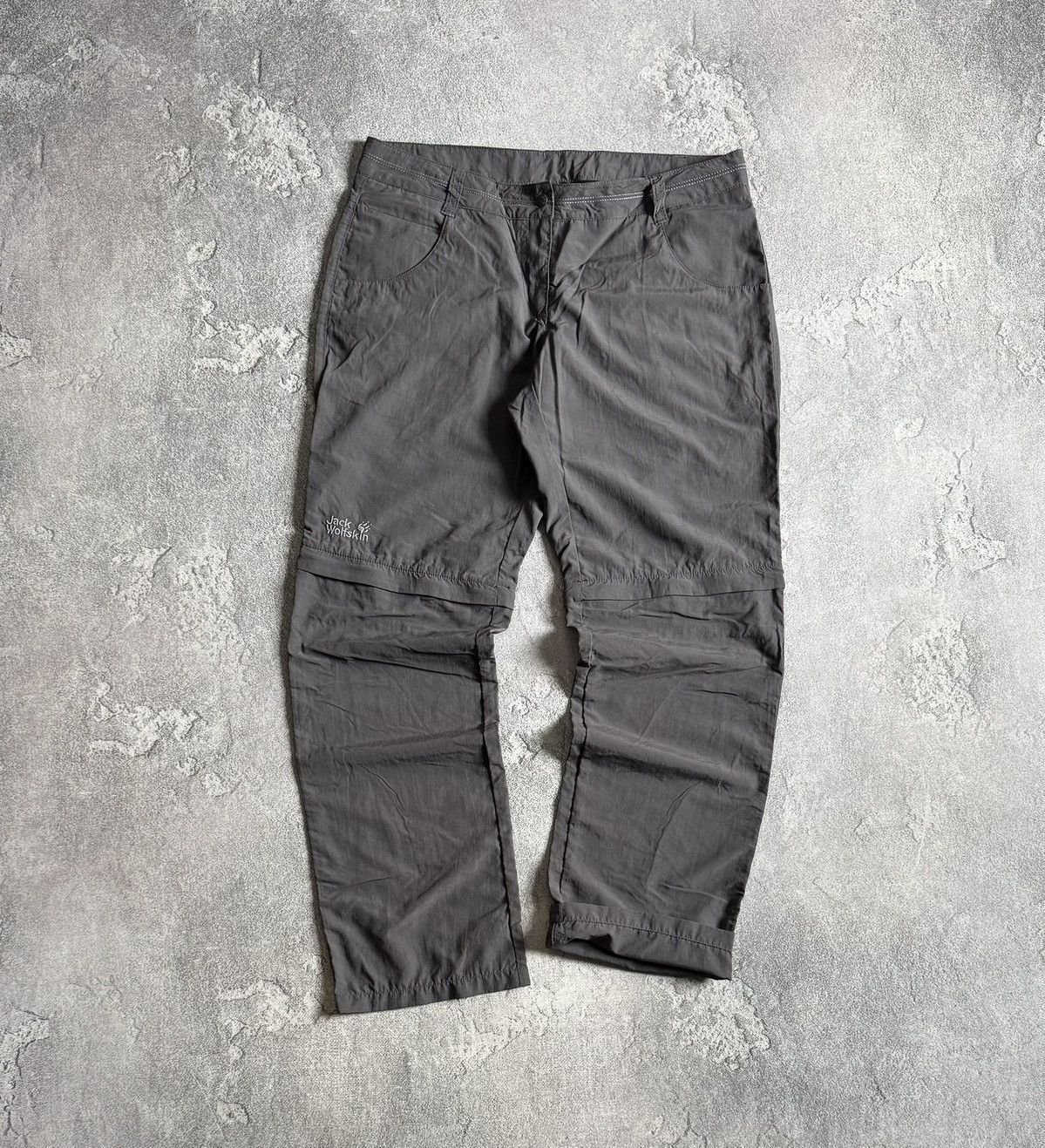 Jack Wolfskin Jack Wolfskin XL transformer outdoor cargo pants trousers 👖 Size 28" / US 6 / IT 42 - 1 Thumbnail