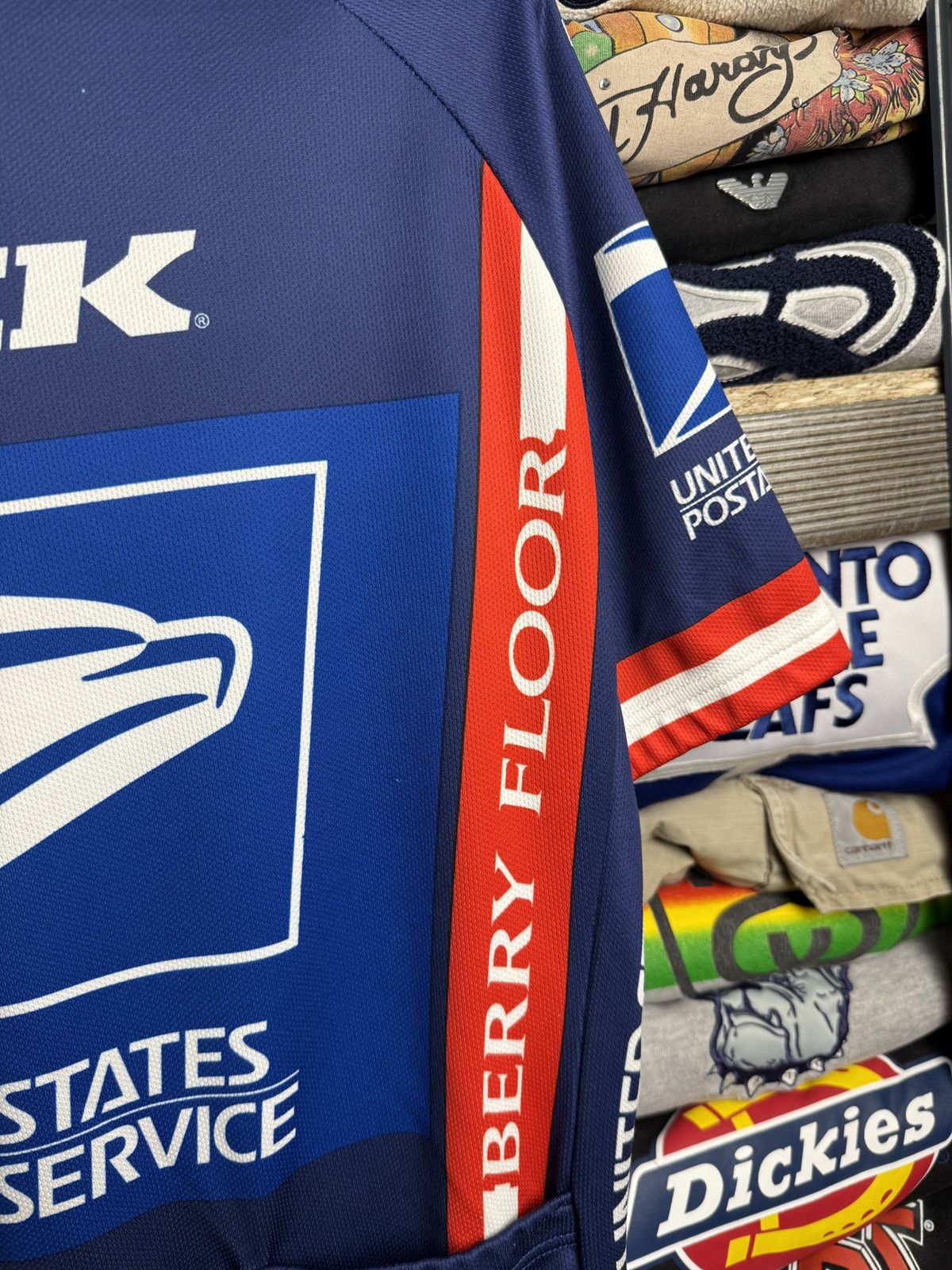 Other USPS Cycling Jersey Nike Subaru Trek Pockets Half-Zip Size US M / EU 48-50 / 2 - 11 Thumbnail