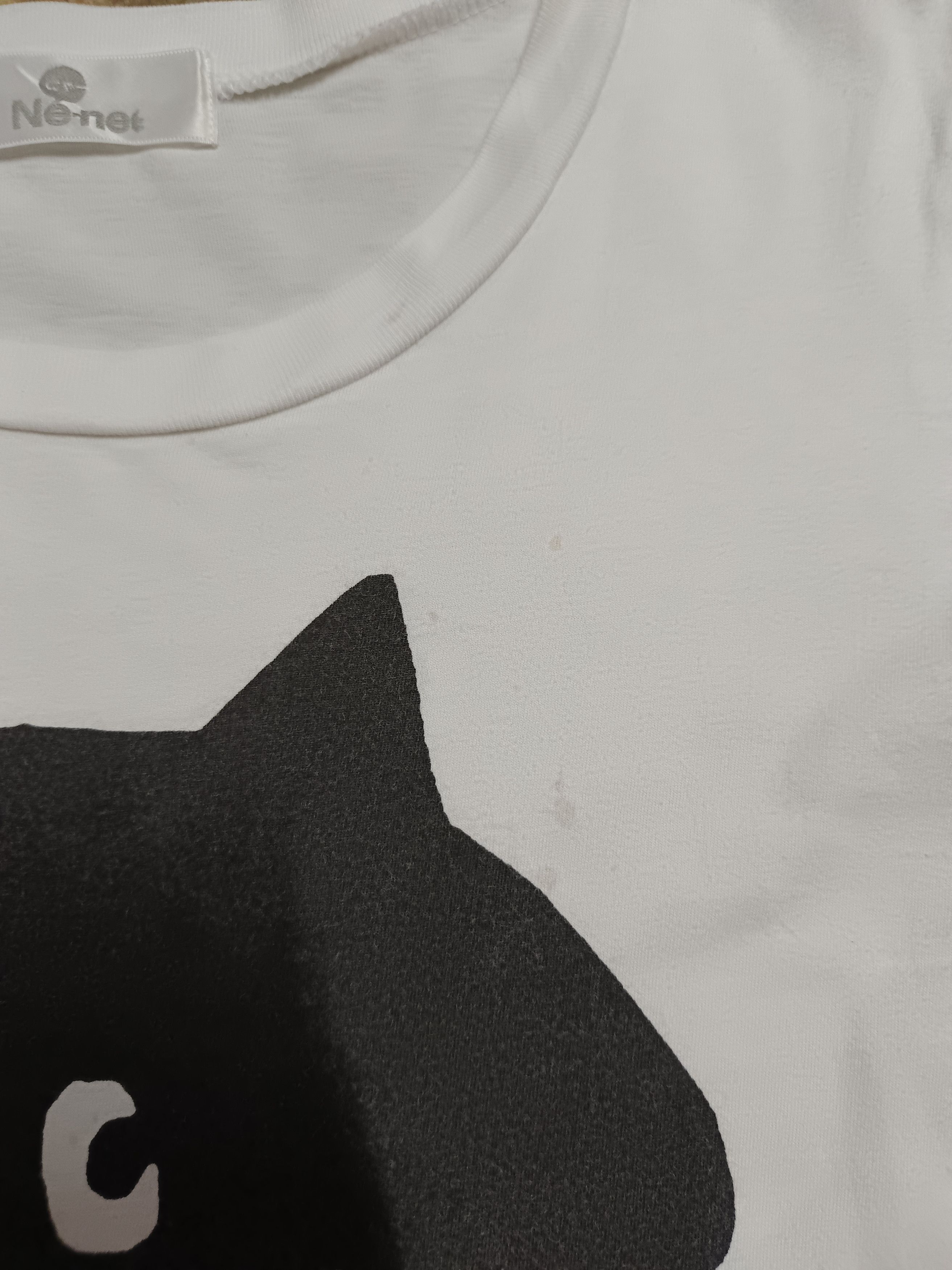 Issey Miyake Vintage Ne-net Black cat tee Size M / US 6-8 / IT 42-44 - 3 Thumbnail