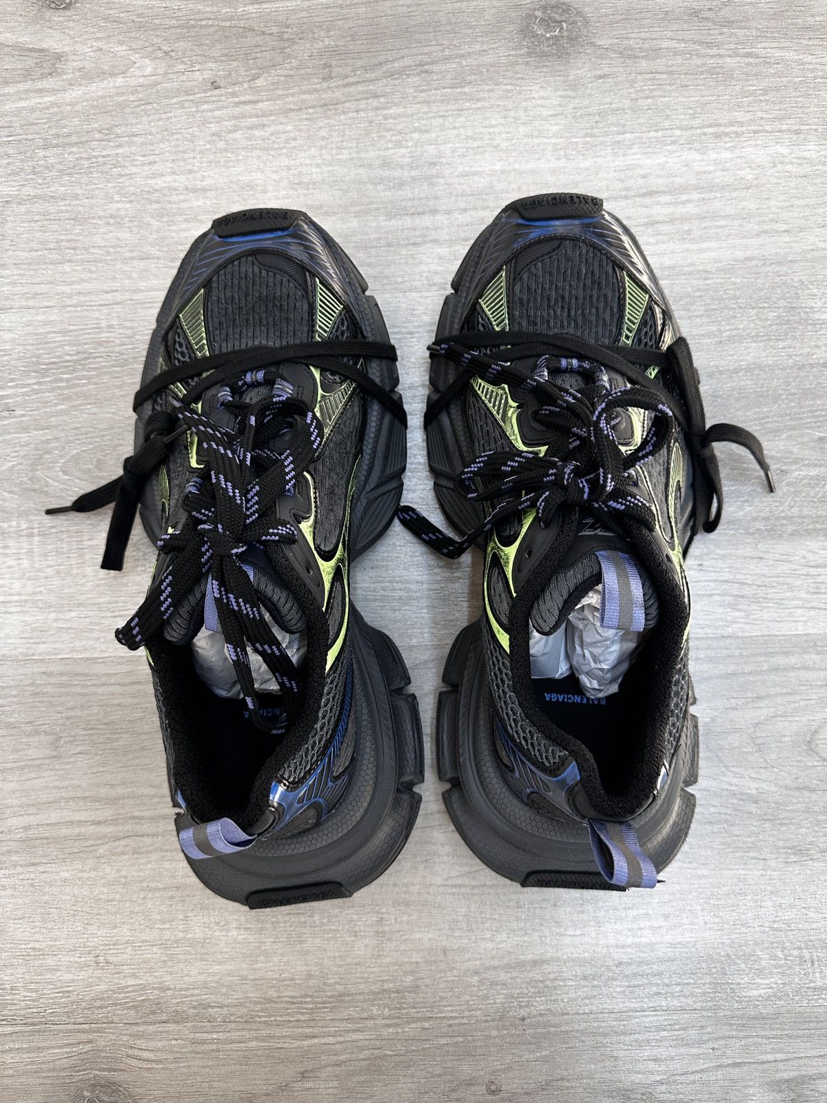 Balenciaga Balenciaga 3XL Sneakers “Black Neon” Size US 8.5 / EU 41-42 - 6 Thumbnail